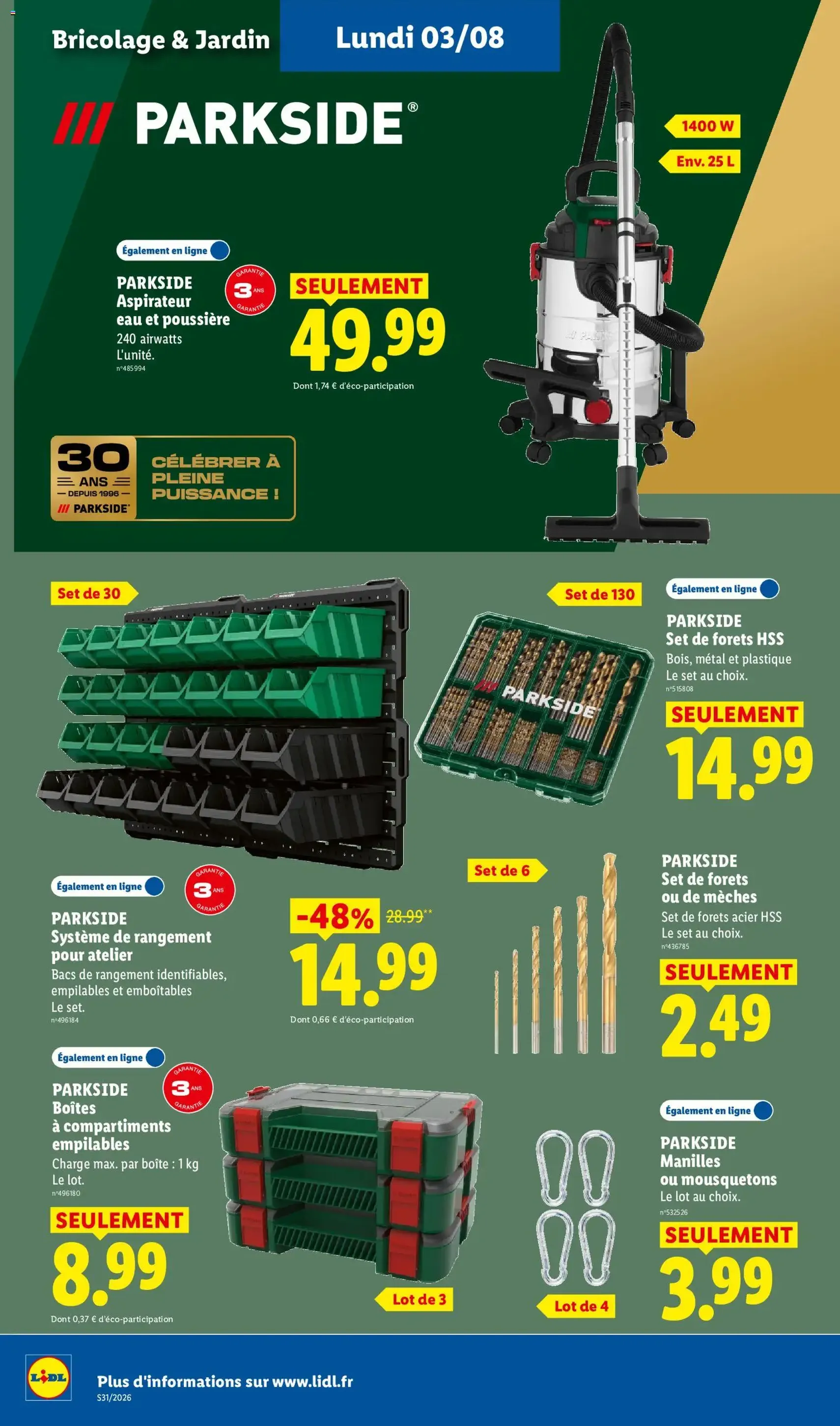 LIDL catalogue - brochure valable à partir du 30/07/2026, page 46 sur 59