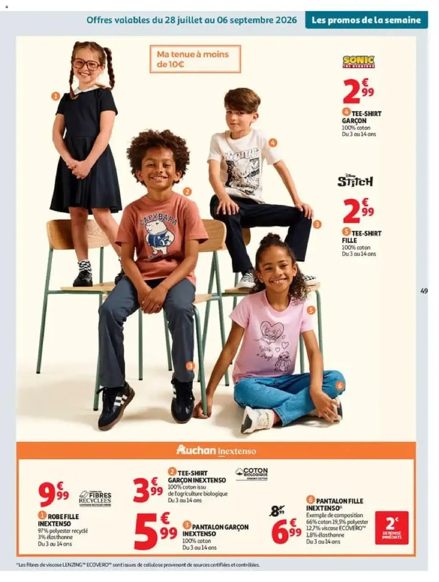 Auchan prospectus - brochure valable à partir du 28/07/2026, page 49 sur 54
