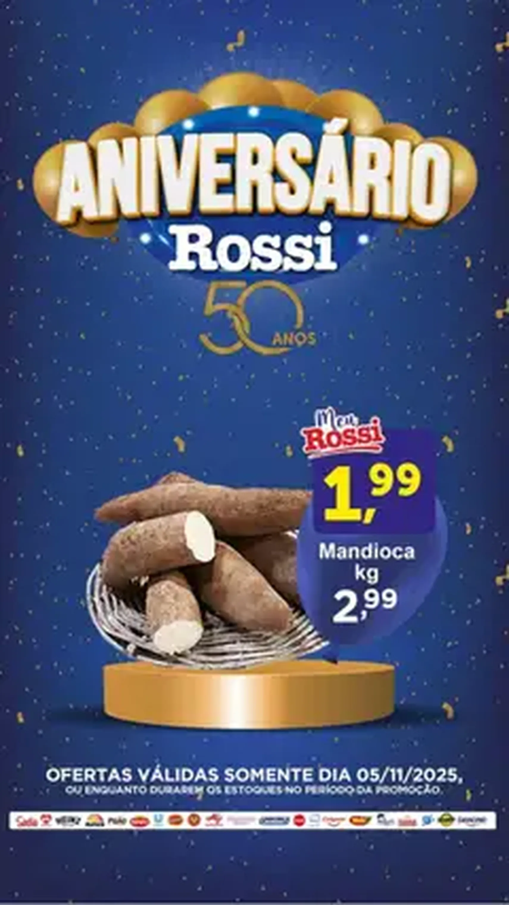Rossi Supermercados - Ofertas do Dia - folheto válido a partir de 05/11/2025 página 1 de 1