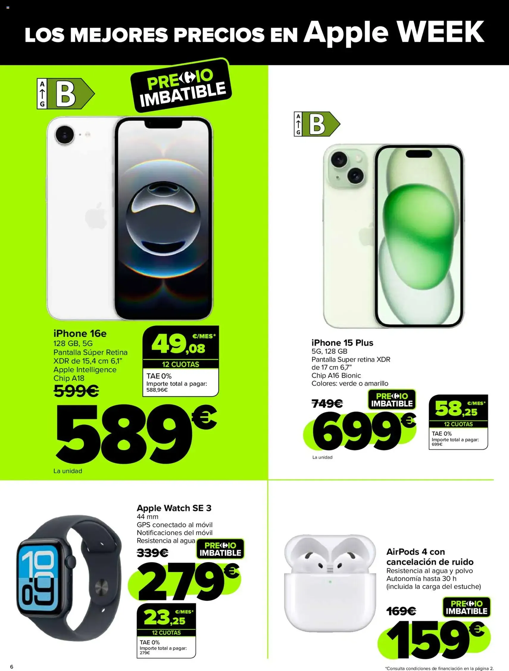 Carrefour Cyber Week - folleto válido desde 02/12/2025 página 6 de 24