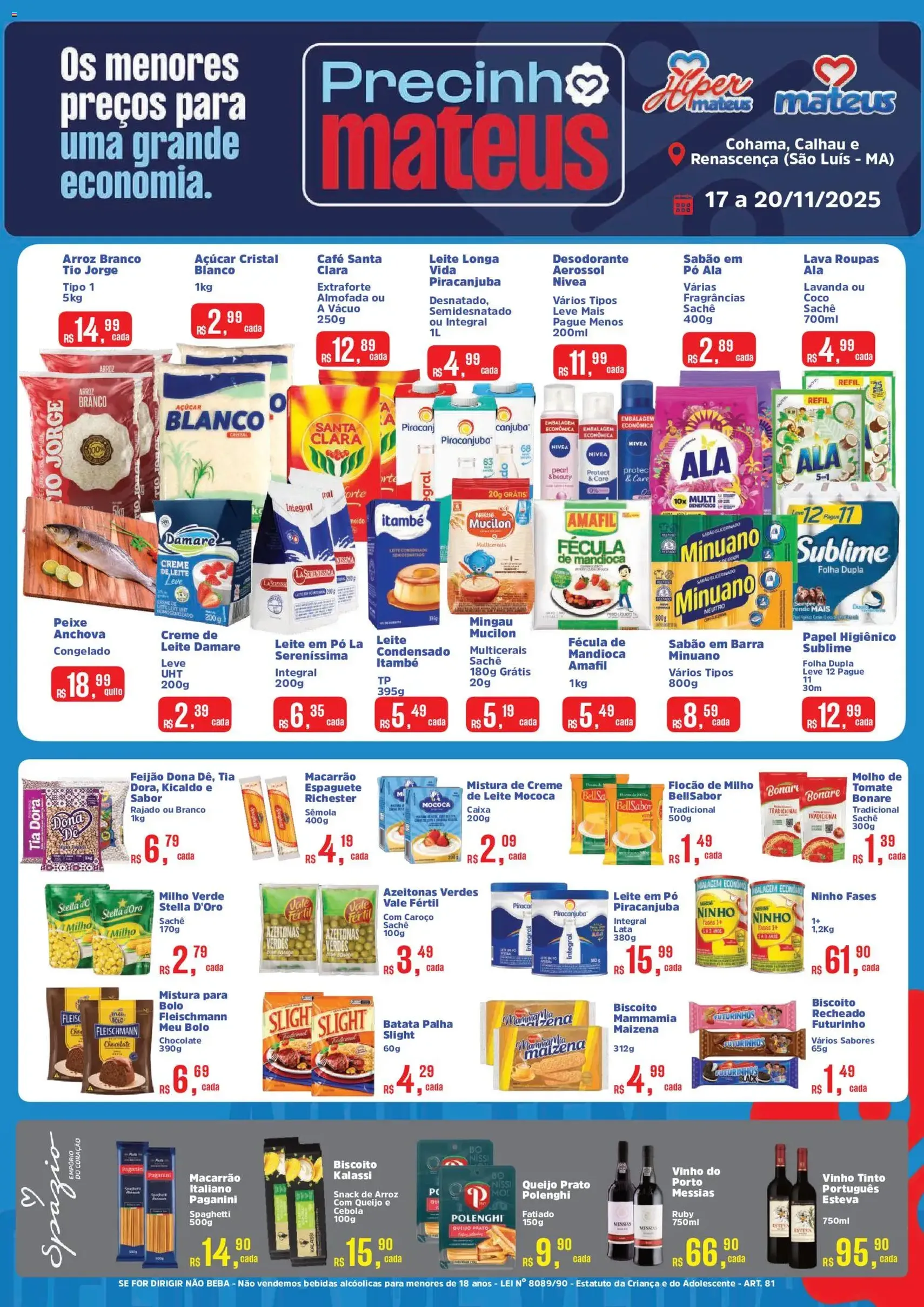 Mateus - Ofertas da semana - folheto válido a partir de 17/11/2025 página 1 de 4