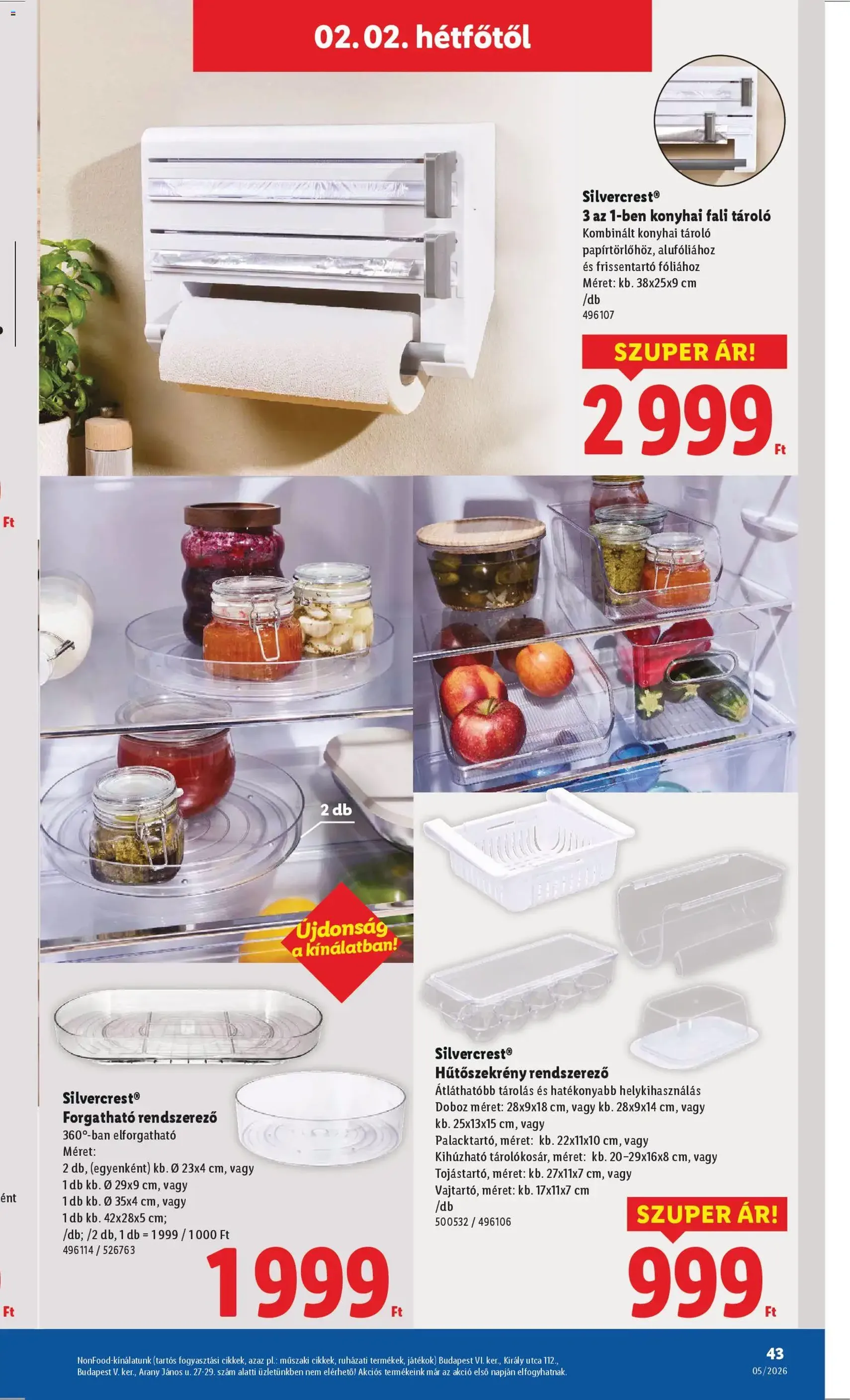 Lidl Akciós újság - 2026.01.29. érvényes szórólap 43 oldal 54 oldalból