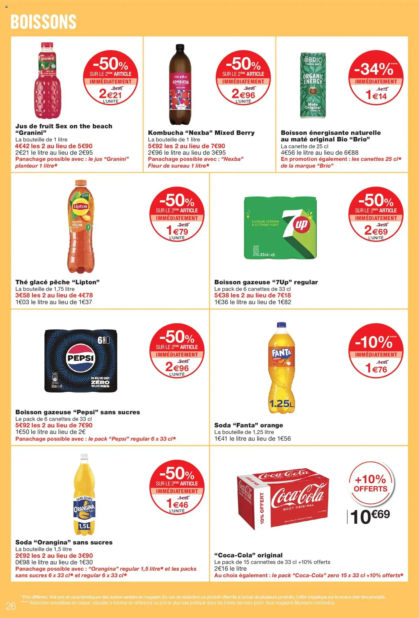 Monoprix catalogue - brochure valable à partir du 28/07/2026, page 26 sur 52