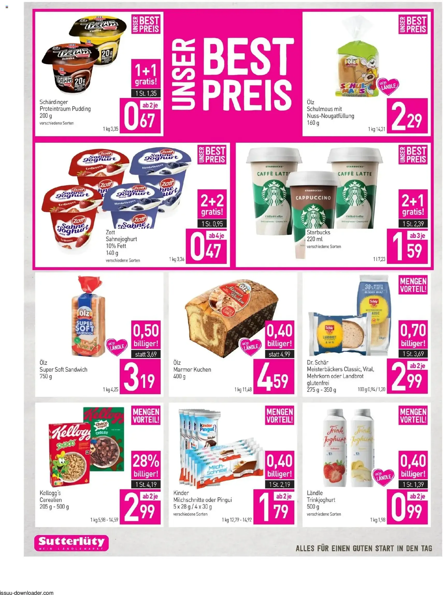Sutterlüty Flugblatt - Gültiger Prospekt ab 07.05.2026, Seite 18 von insgesamt 24