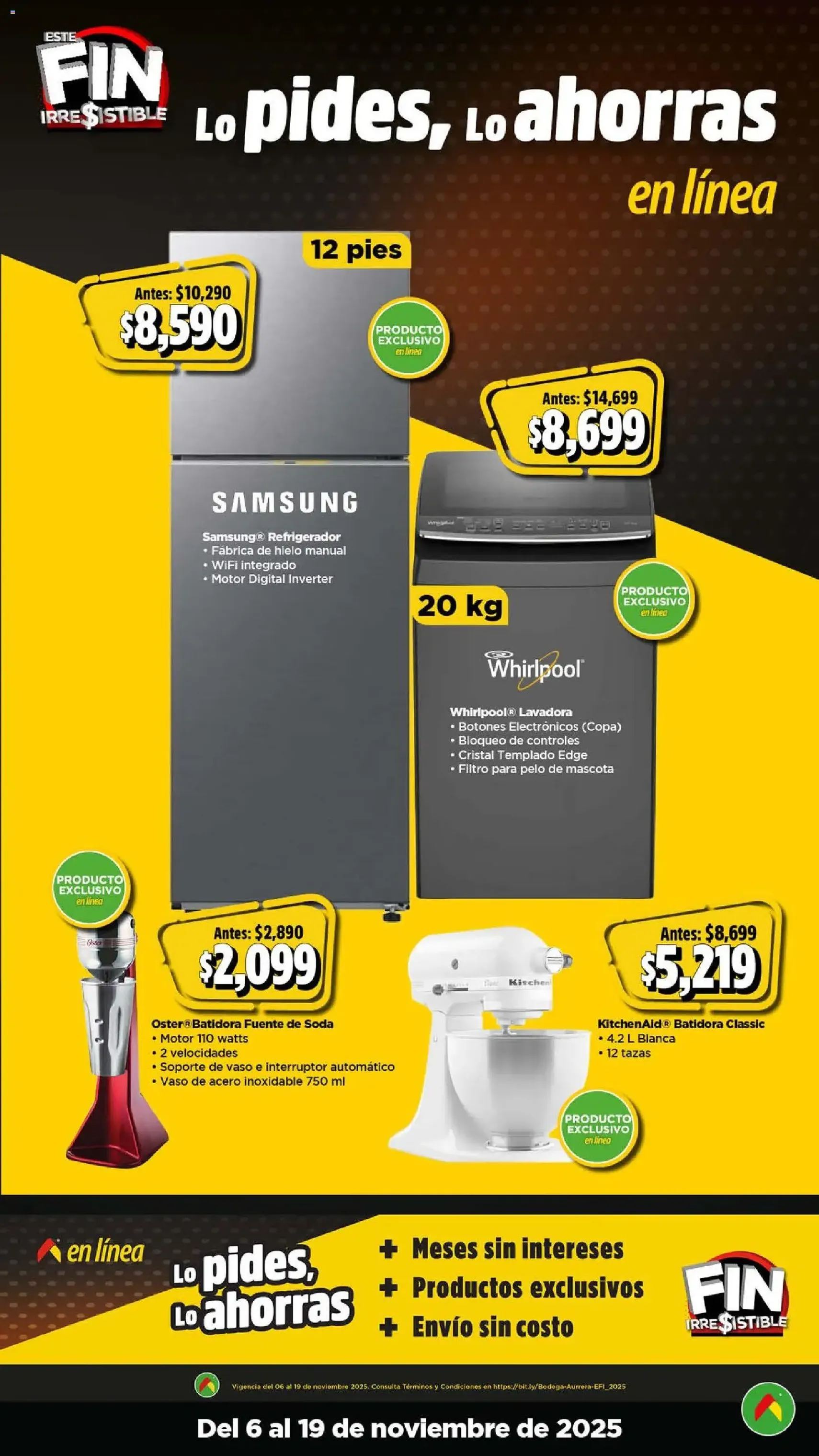 Bodega Aurrerá Buen Fin - folleto válido desde 06/11/2025 página 14 de 27