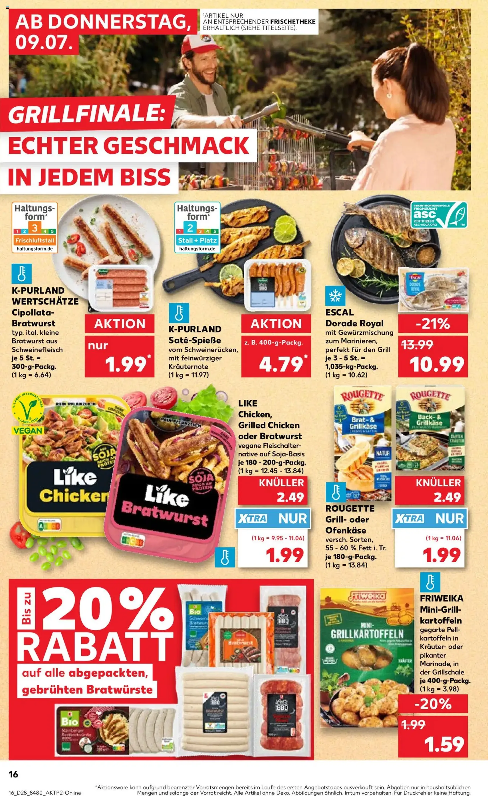 Kaufland DE -DE Folder - geldige folder vanaf 09-07-2026 pagina 16 van 52