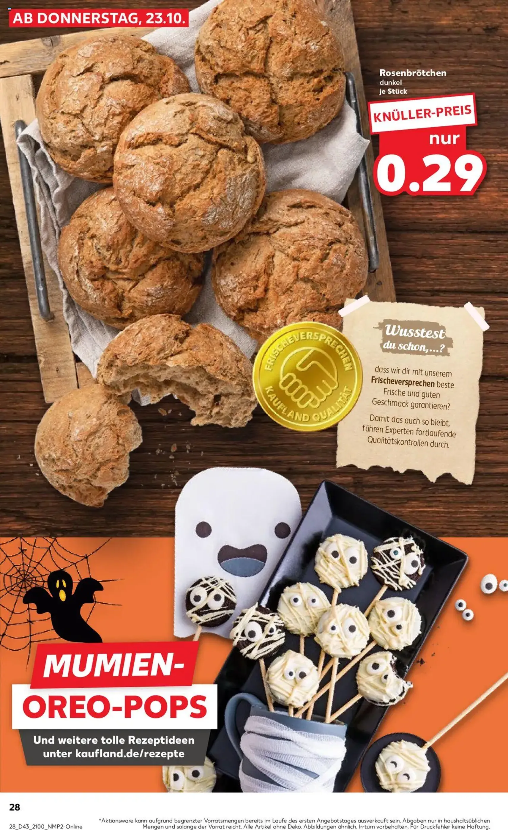 Kaufland Prospekt - Gültiger Prospekt ab 23.10.2025, Seite 28 von insgesamt 61 Kaufland Prospekt - Gültiger Prospekt ab 23.10.2025, Seite 28 von insgesamt 61