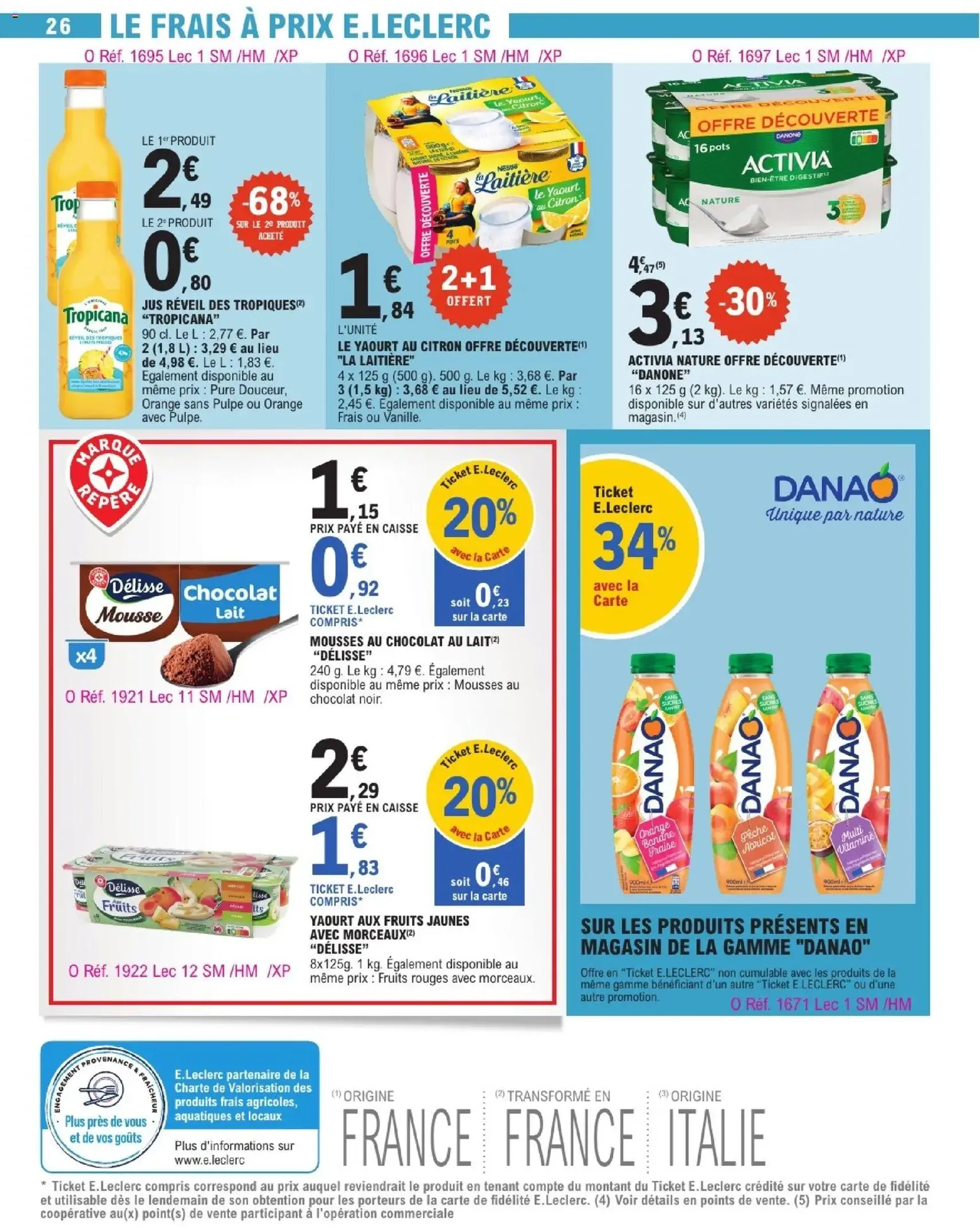 E.Leclerc catalogue de la semaine 22 - brochure valable à partir du 26/05/2026, page 26 sur 66