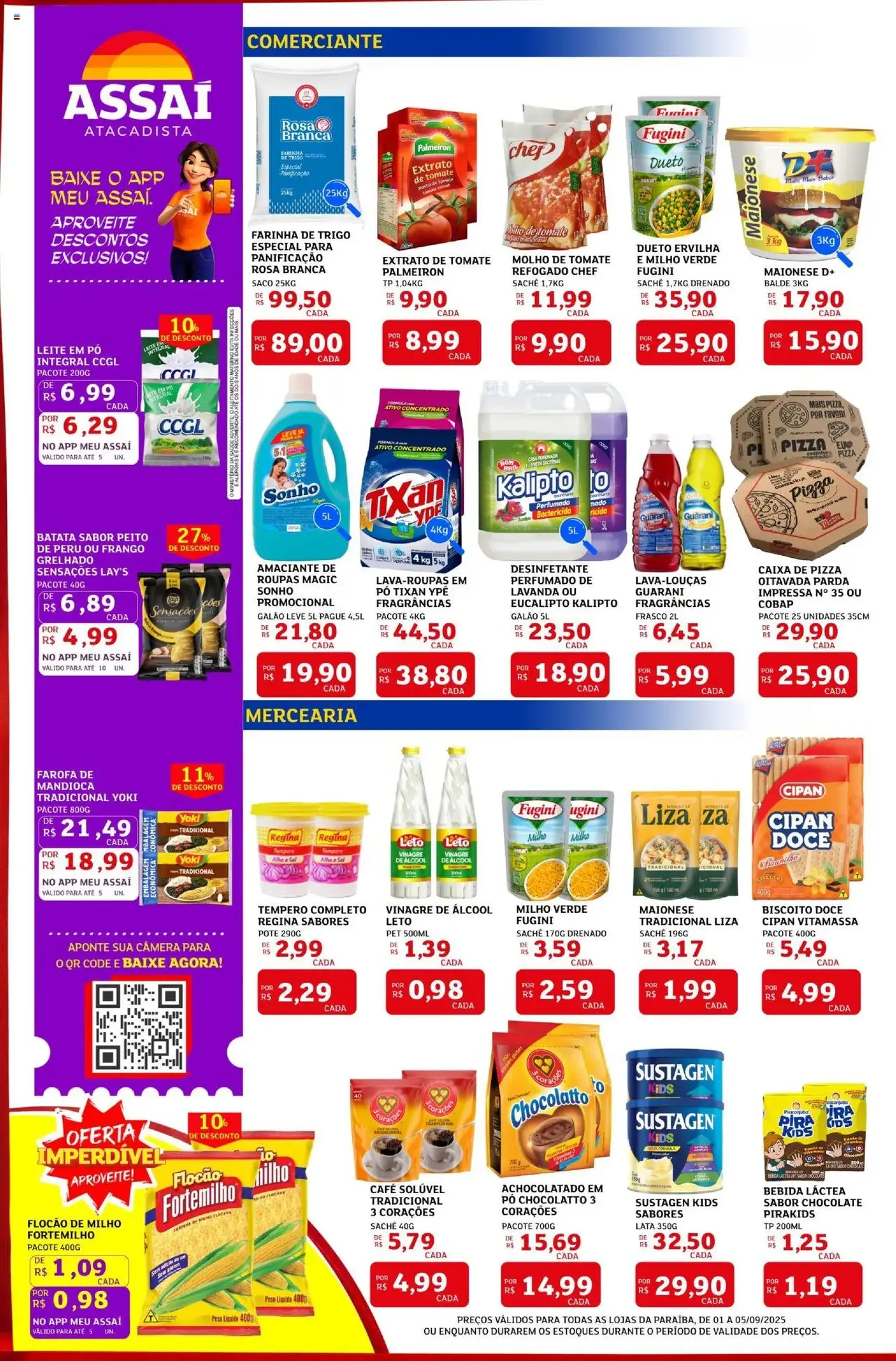 Encarte Assaí Atacadista - folheto válido a partir de 01/09/2025 página 2 de 4