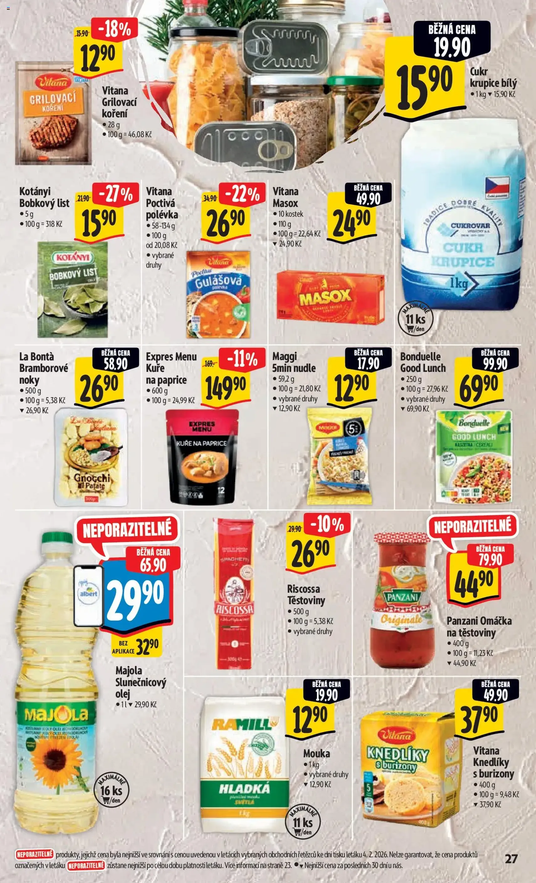 Albert leták - Hypermarket - platný leták od 11.02.2026 strana 35 z 56