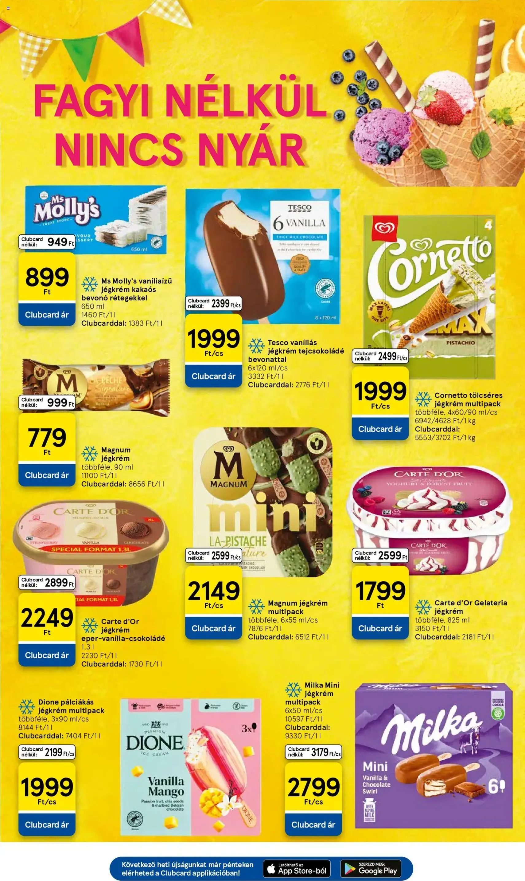 Tesco aktuális akciós újság - 2026.07.09. érvényes szórólap 9 oldal 32 oldalból