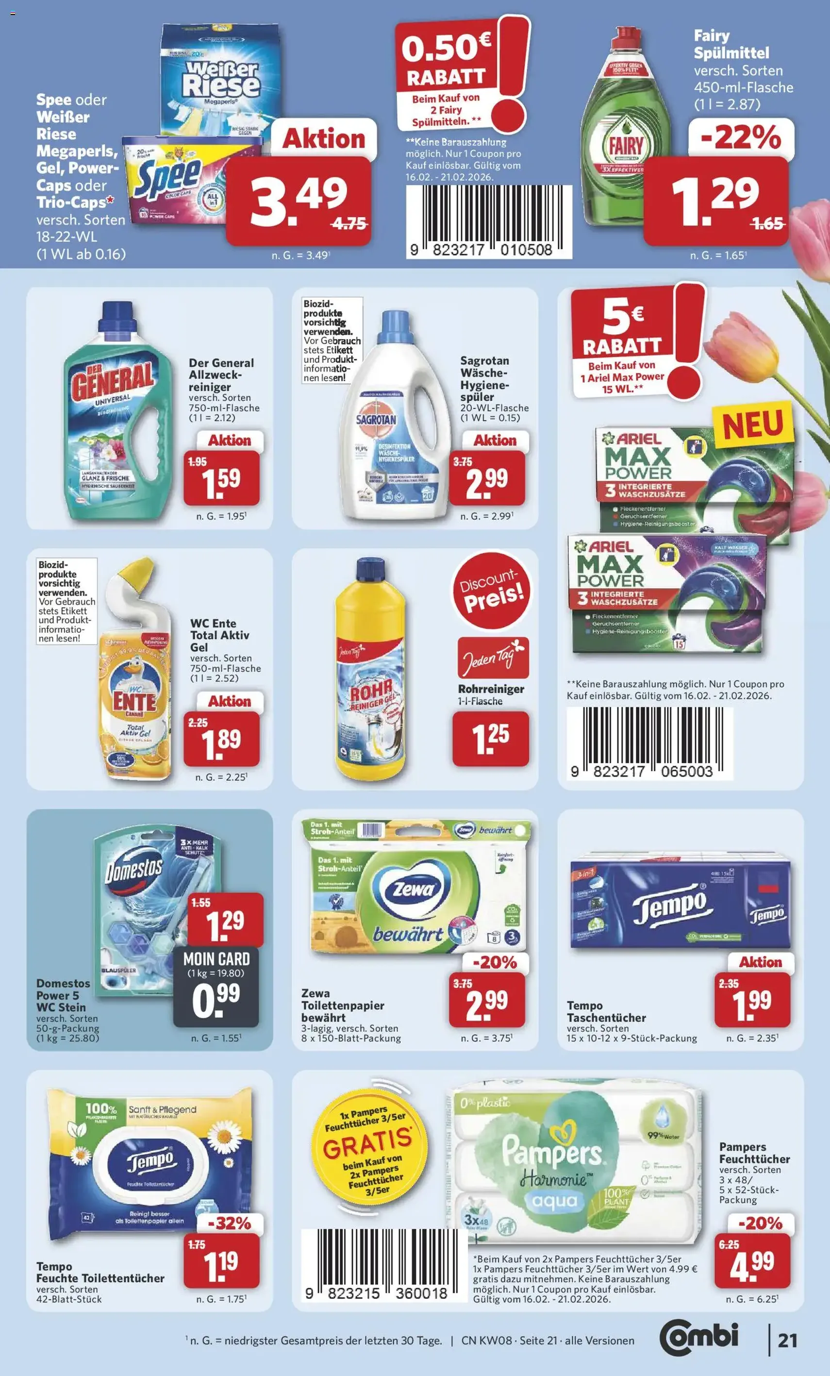 Combi Prospekt - Gültiger Prospekt ab 16.02.2026, Seite 23 von insgesamt 31