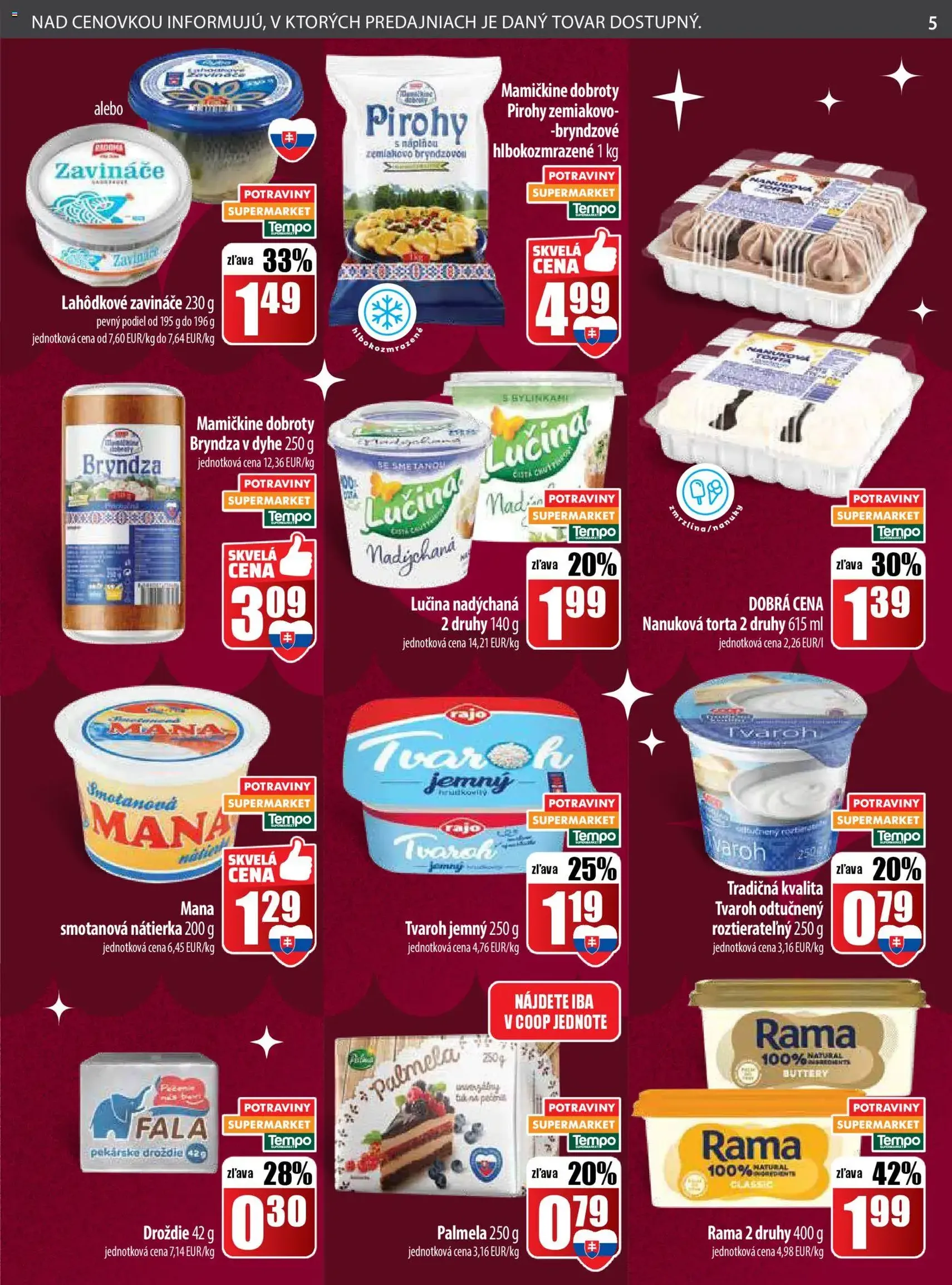 COOP Jednota leták - platný leták od 18.12.2025 strana 5 z 32
