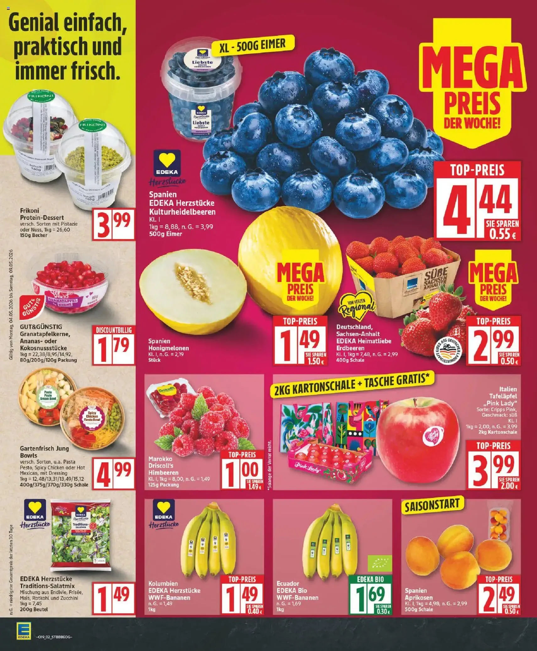 Edeka Prospekt - Gültiger Prospekt ab 04.05.2026, Seite 2 von insgesamt 19