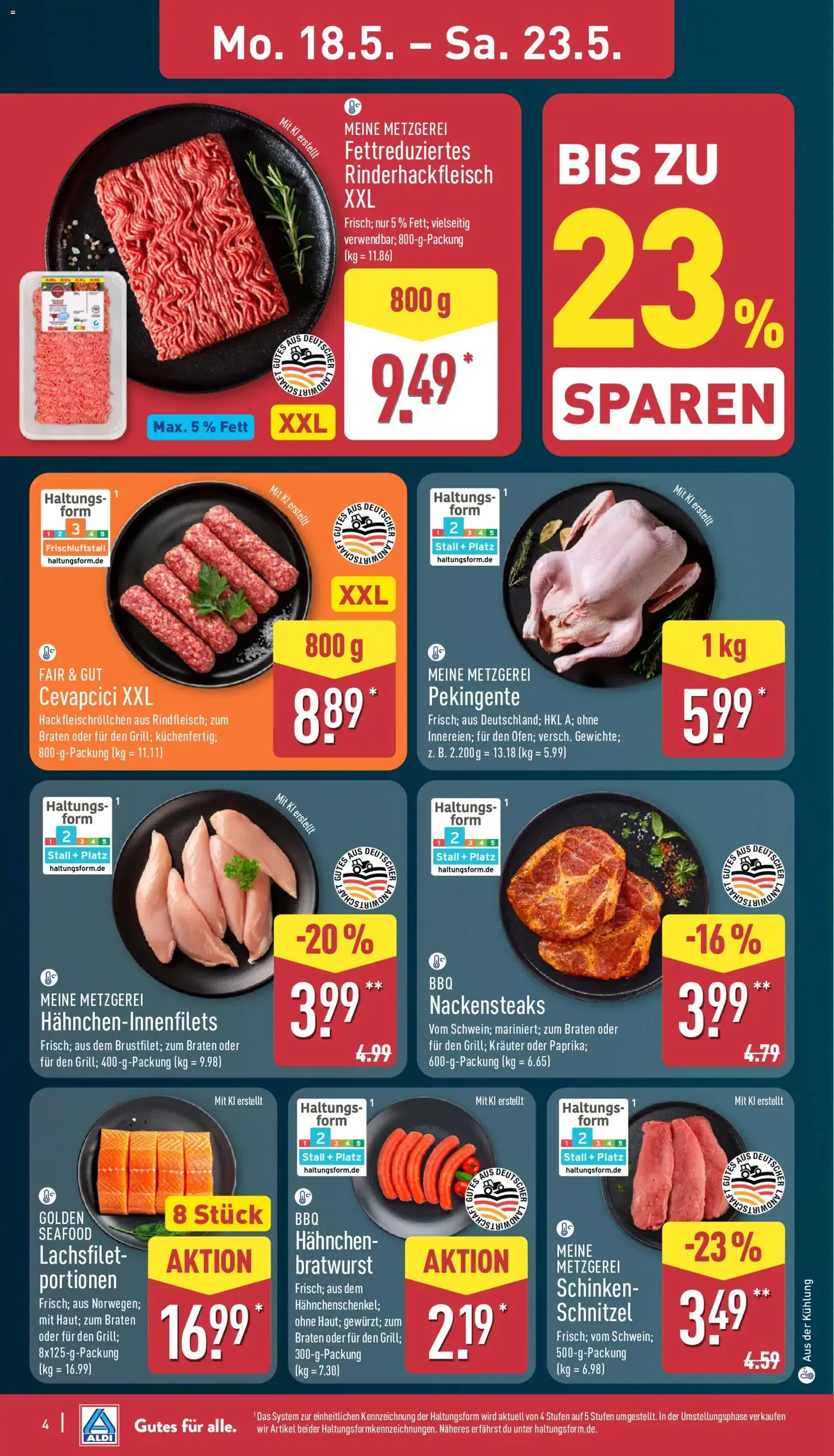Aldi Prospekt - Gültiger Prospekt ab 18.05.2026, Seite 4 von insgesamt 44