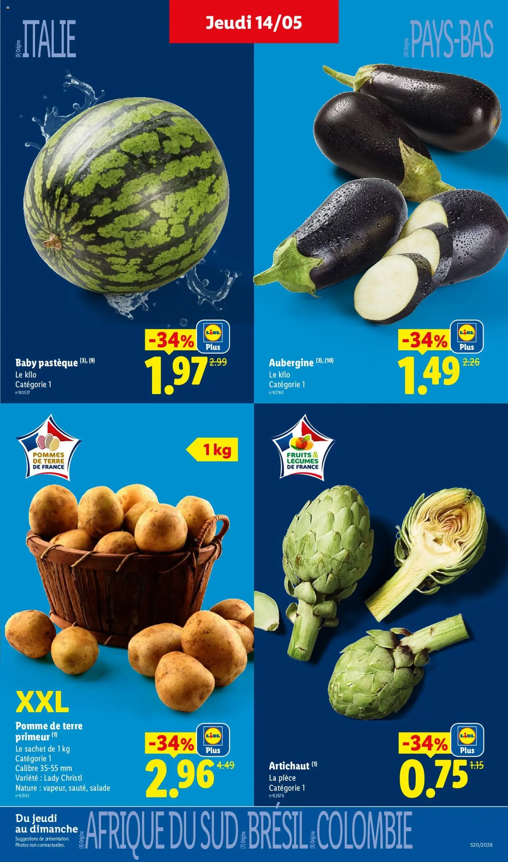 LIDL catalogue - brochure valable à partir du 14/05/2026, page 3 sur 59