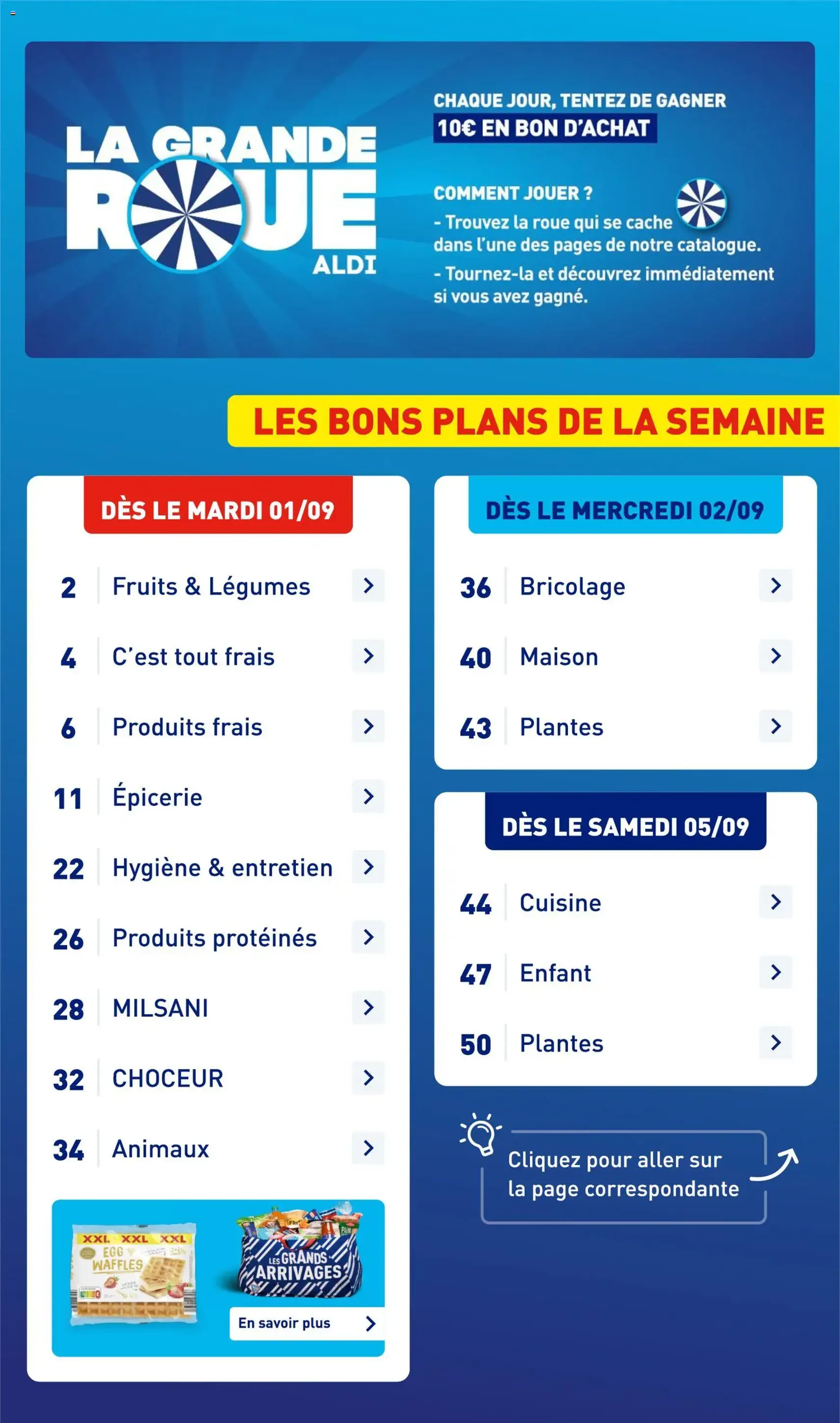 Aldi catalogue - brochure valable à partir du 01/09/2026, page 3 sur 56