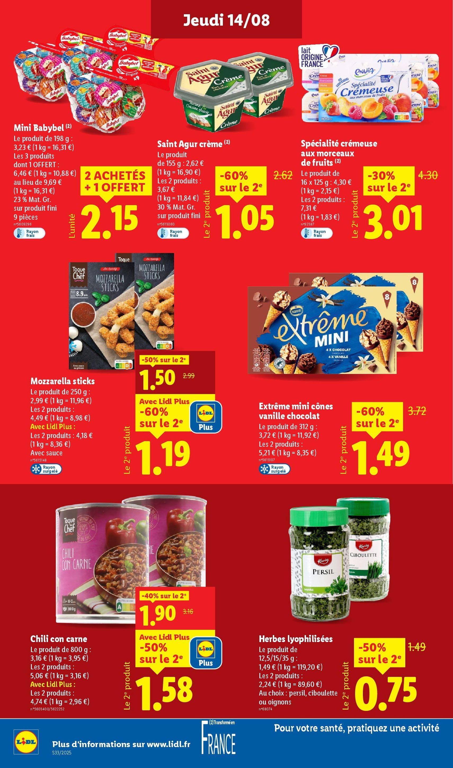 LIDL catalogue semaine 32 - brochure valable à partir du 14/08/2025, page 12 sur 72