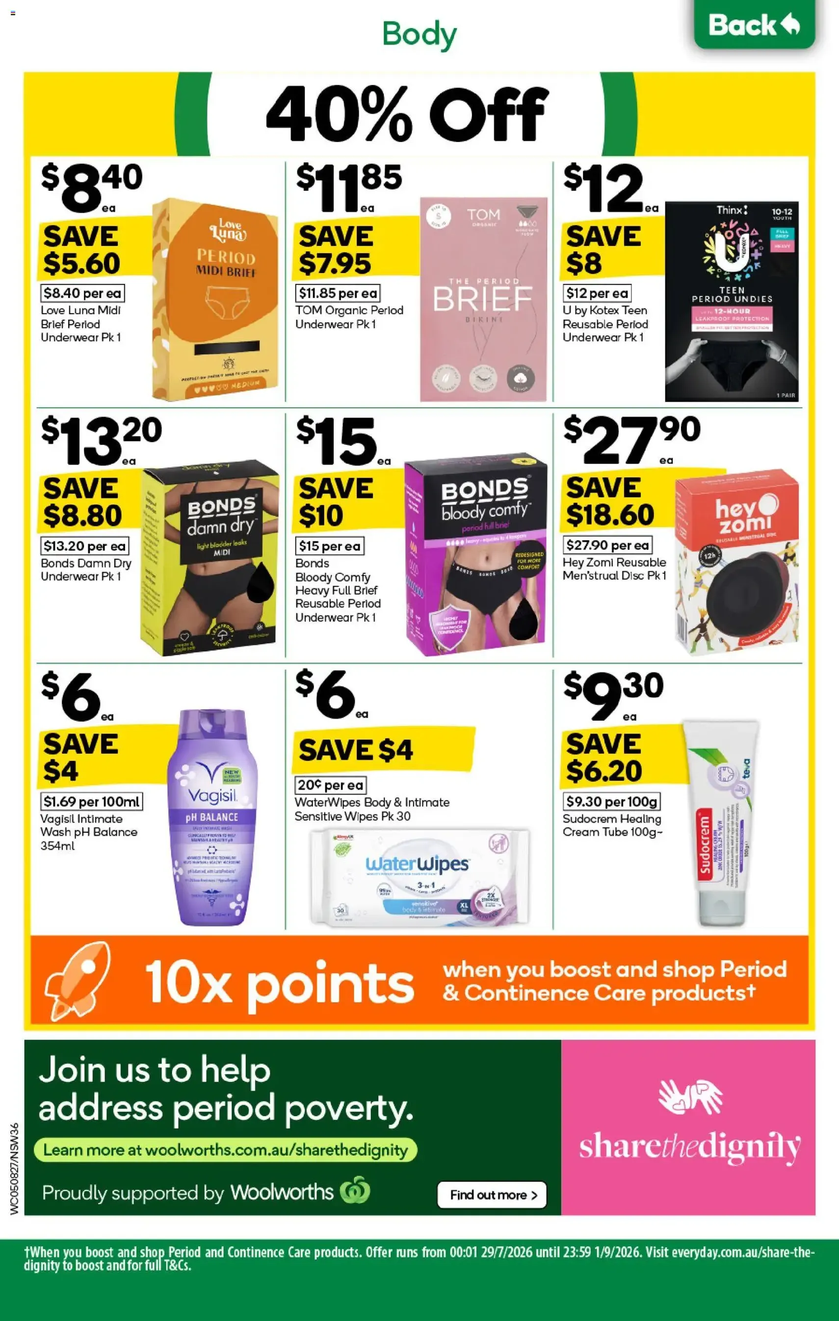 Woolworths catalogue - valid flyer from 05/08/2026, page 36 of 46