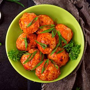 Recipe preview Baked Meatballs