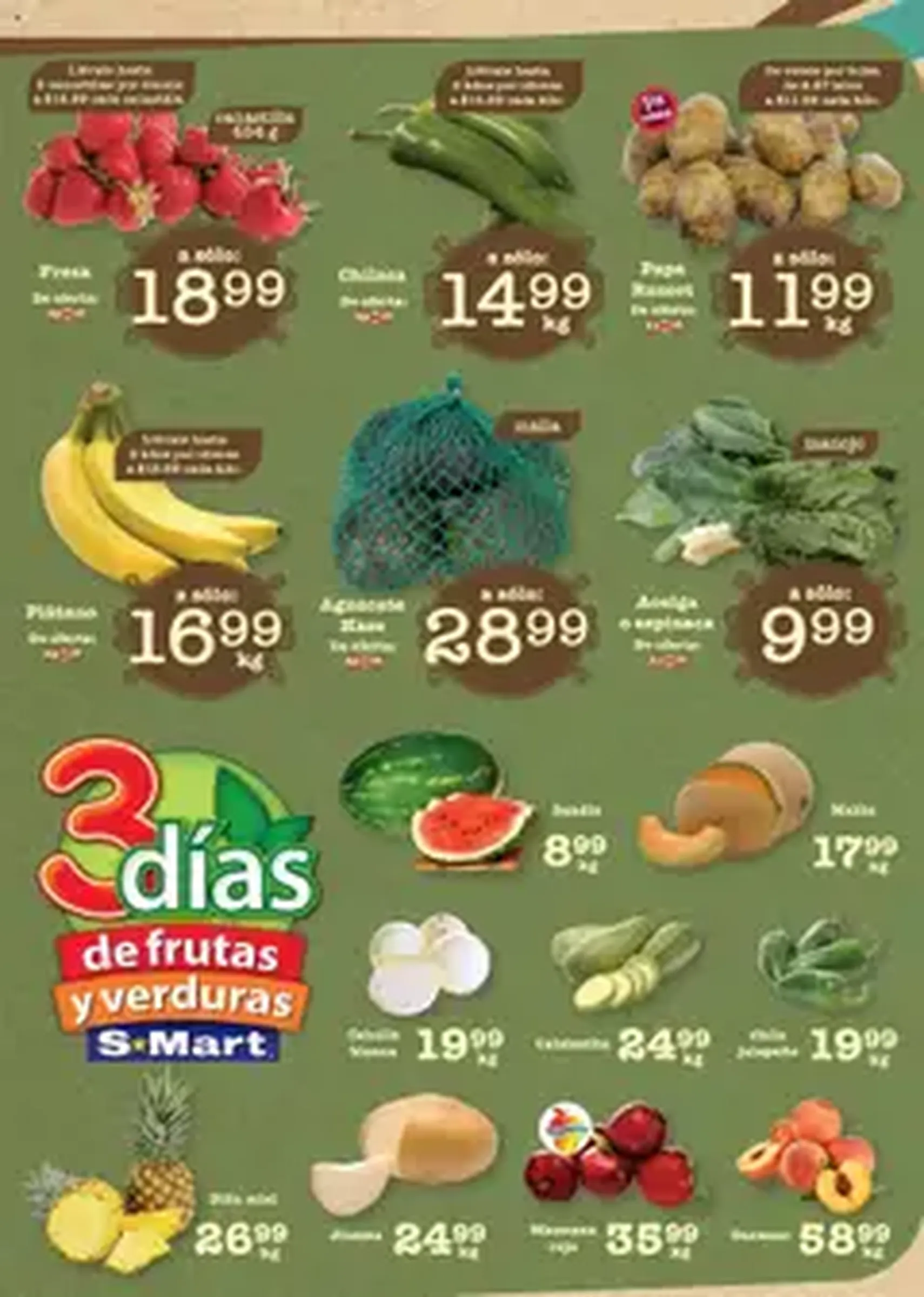 S-Mart - Folleto - folleto válido desde 29/07/2025 página 1 de 1