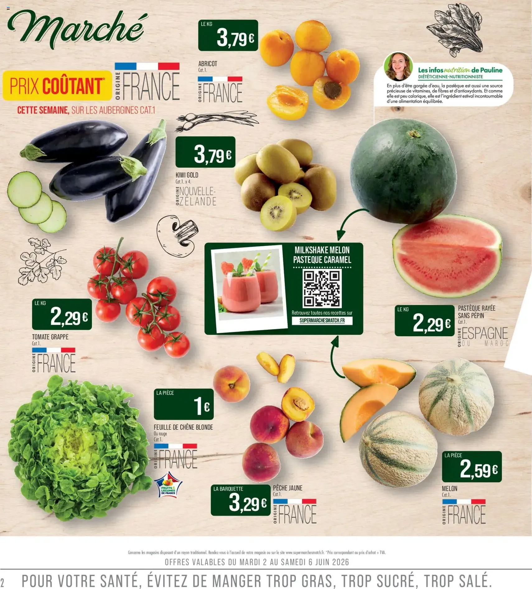 Match Supermarché catalogue - brochure valable à partir du 02/06/2026, page 2 sur 22