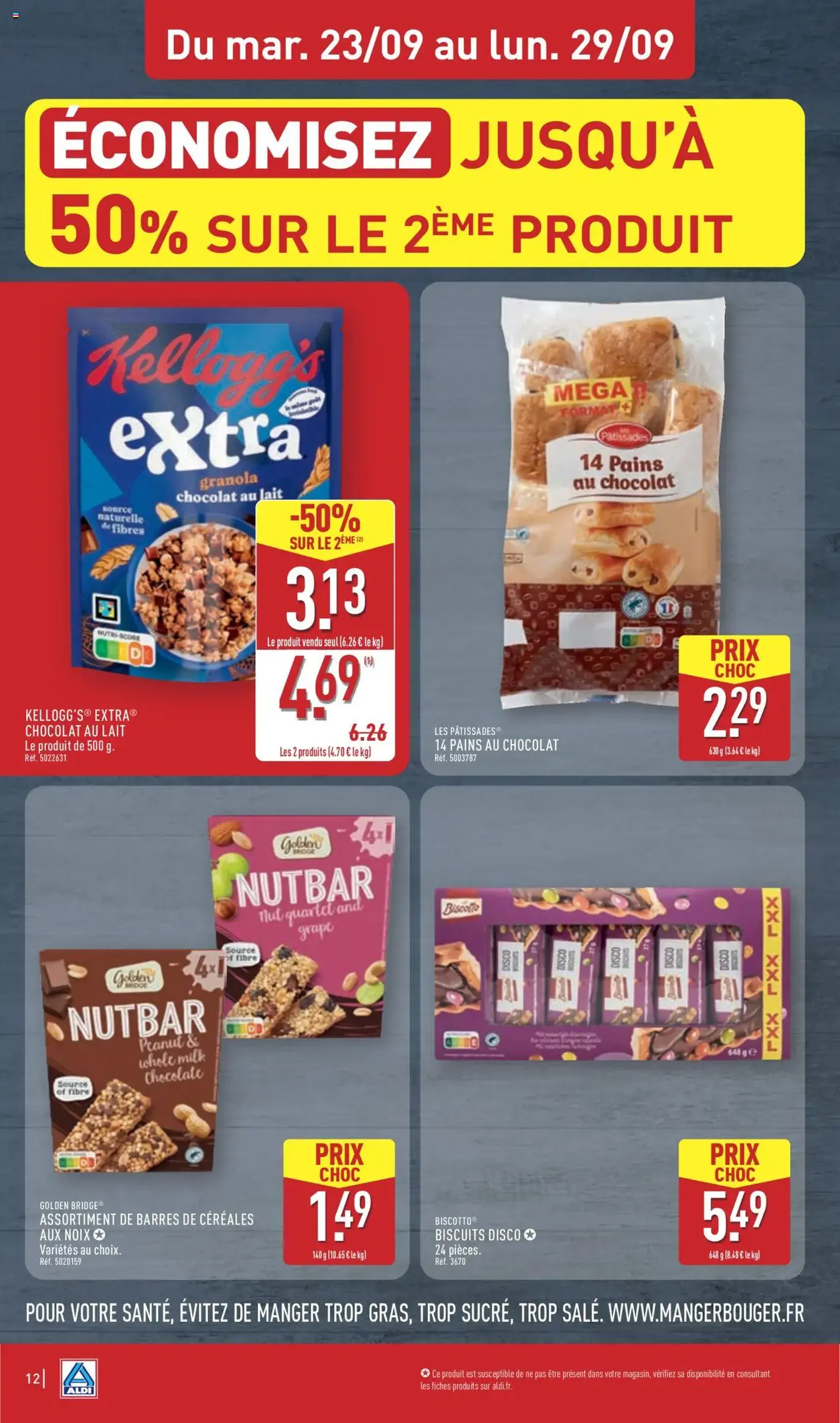 Aldi catalogue semaine 39 - brochure valable à partir du 23/09/2025, page 14 sur 57 Aldi catalogue semaine 39 - brochure valable à partir du 23/09/2025, page 14 sur 57