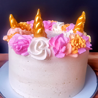 Recipe preview How to make Simple Unicorn Birthday Cake