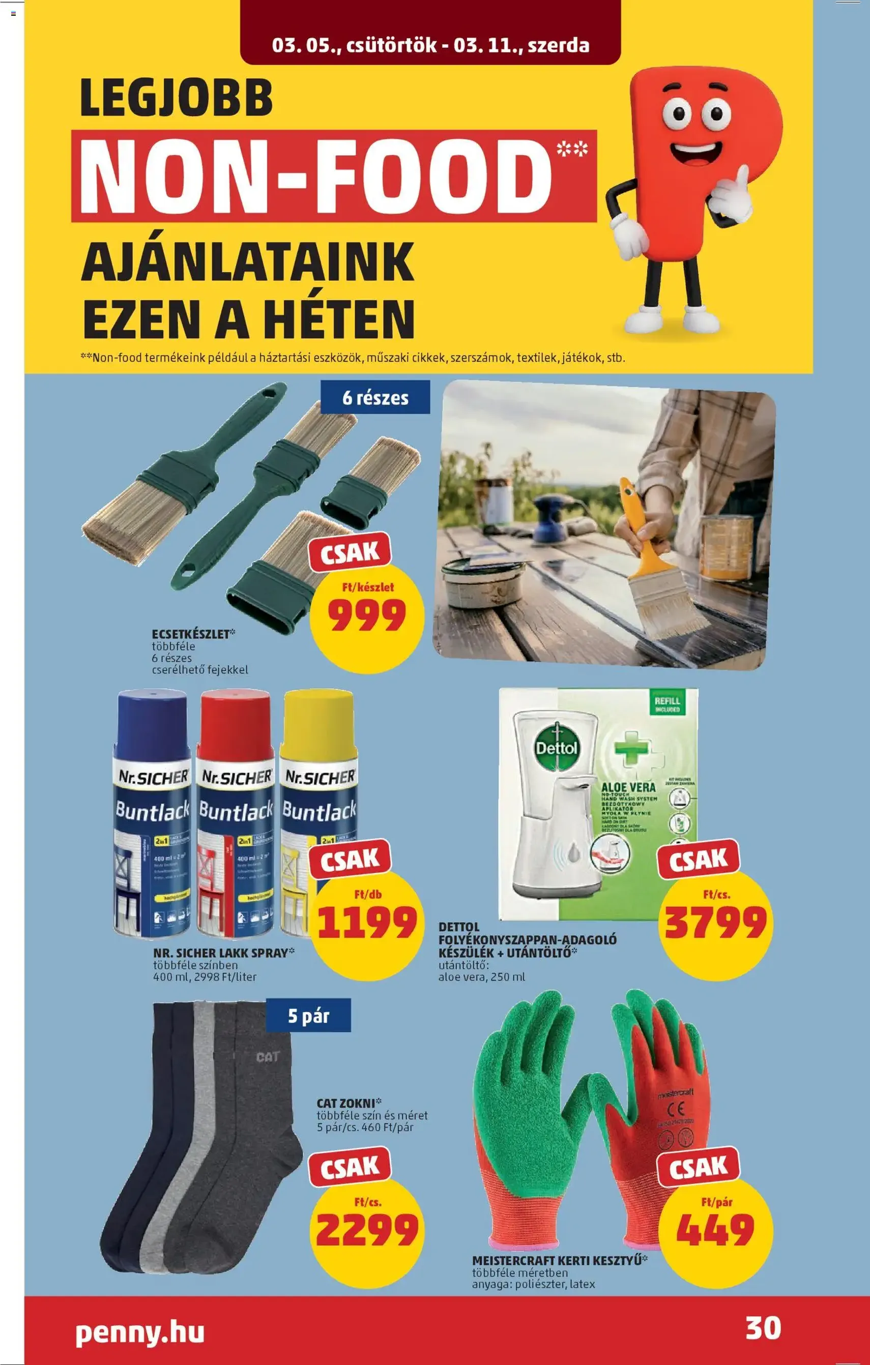PENNY akciós újság - 2026.03.05. érvényes szórólap 34 oldal 43 oldalból