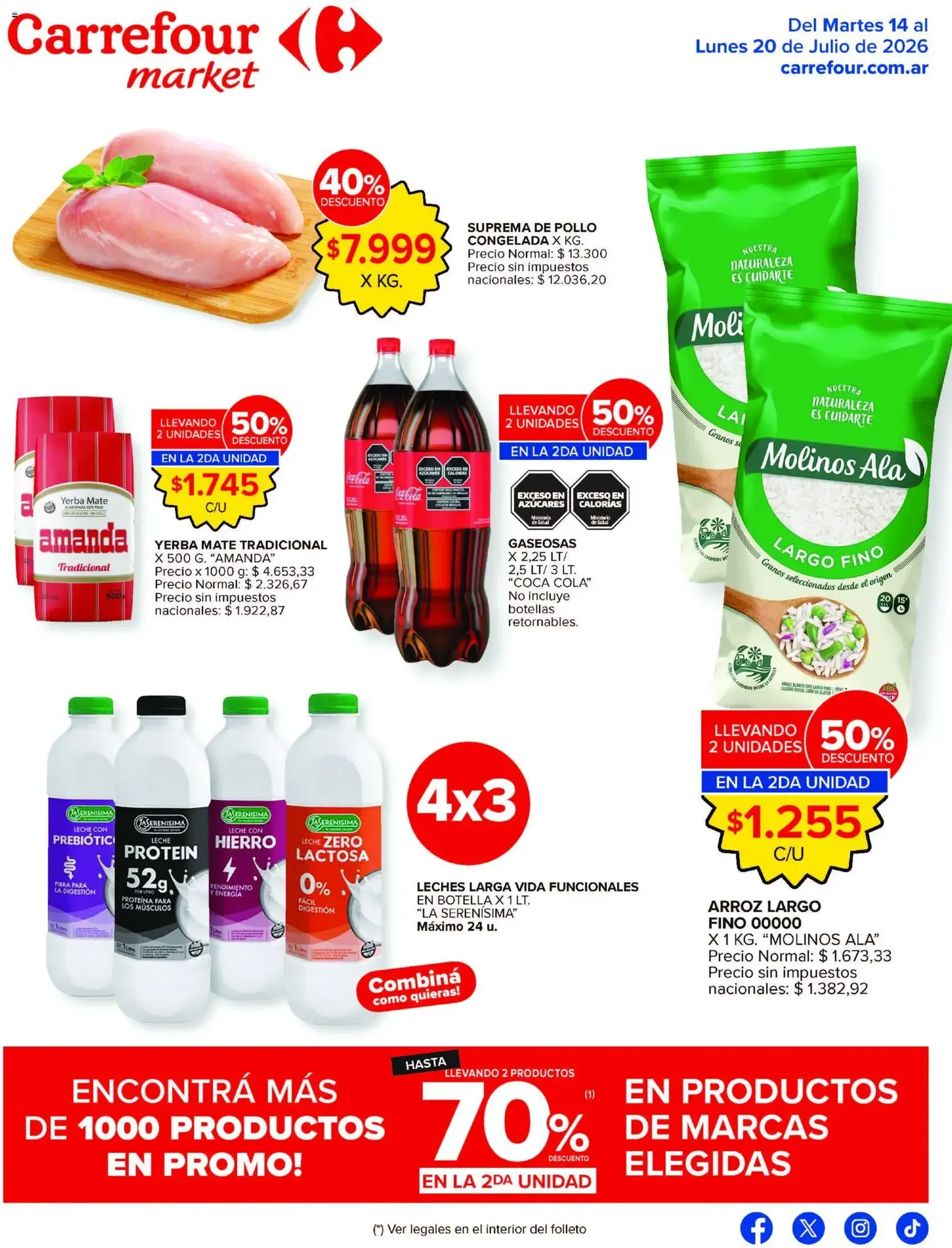 Carrefour ofertas - folleto válido desde 14/07/2026 página 34 de 54