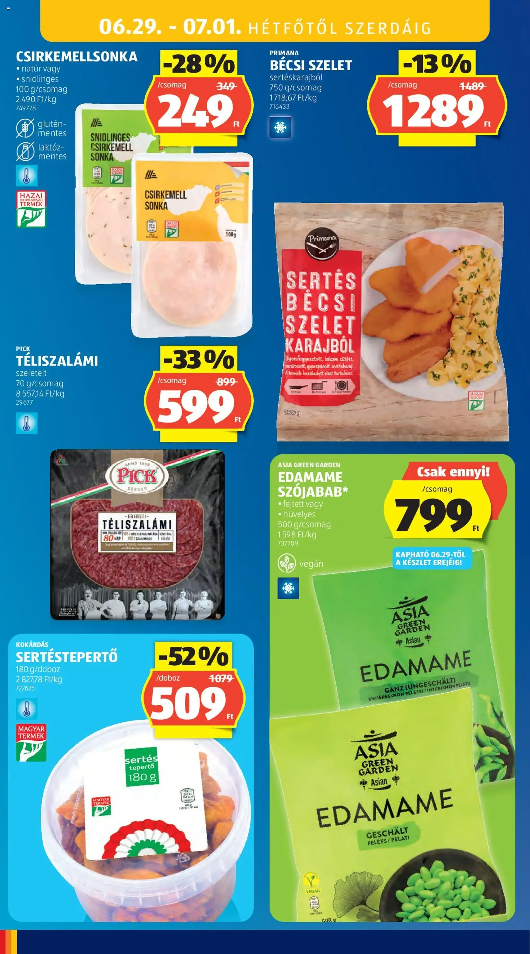 Aldi akciós újság - 2026.06.25. érvényes szórólap 32 oldal 62 oldalból