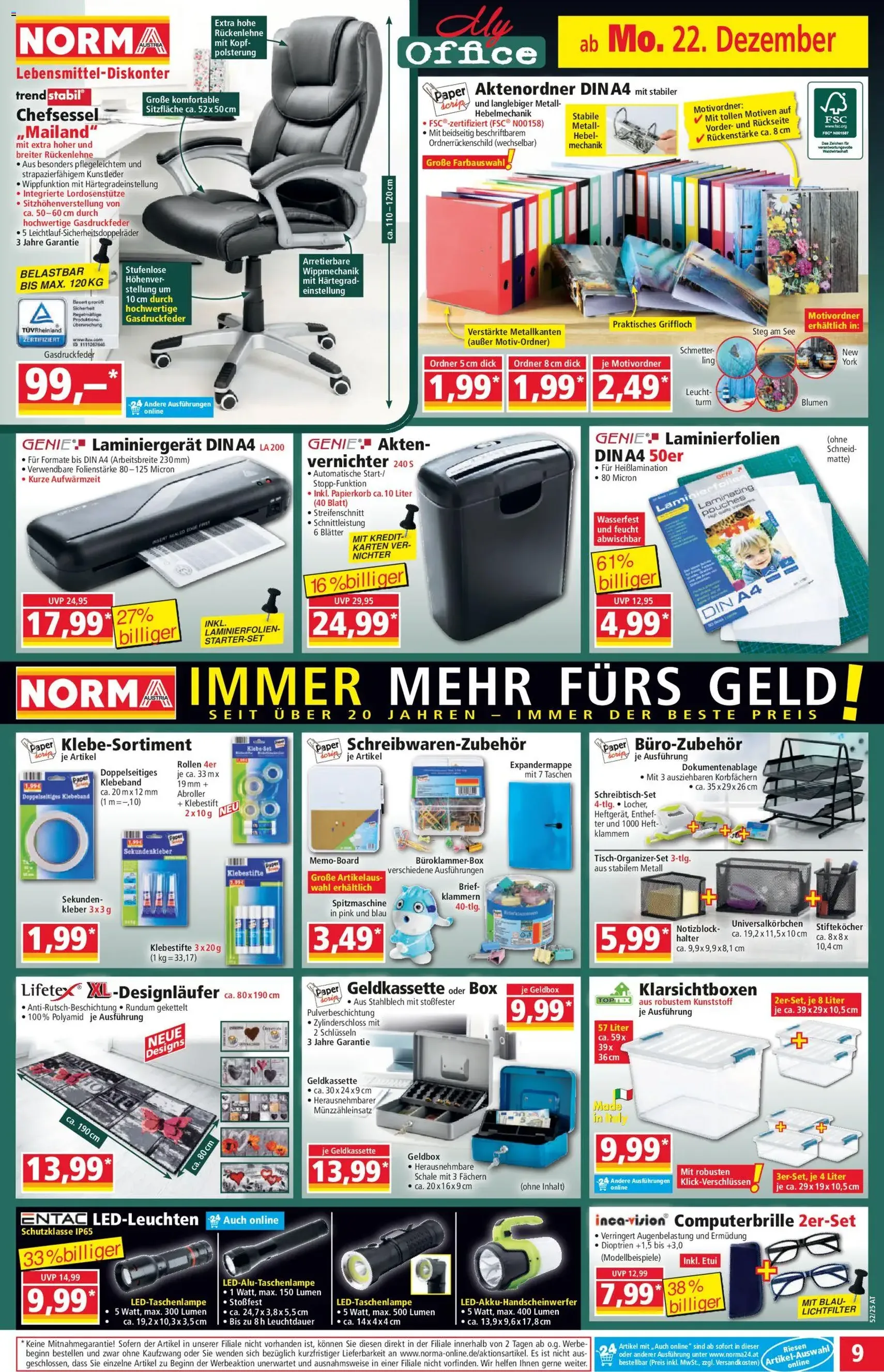 Norma Flugblatt - Gültiger Prospekt ab 22.12.2025, Seite 9 von insgesamt 12