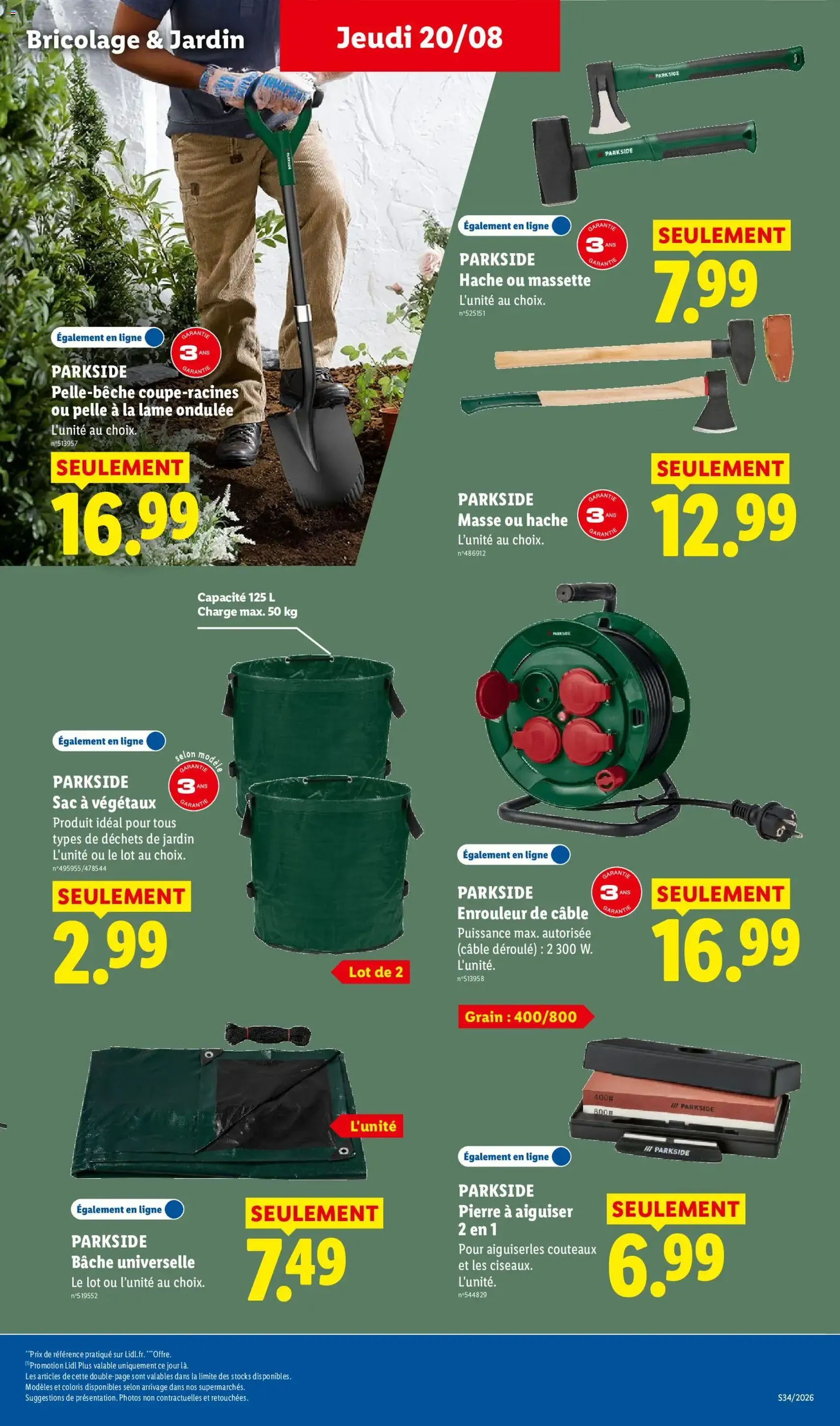 LIDL catalogue - brochure valable à partir du 20/08/2026, page 37 sur 54