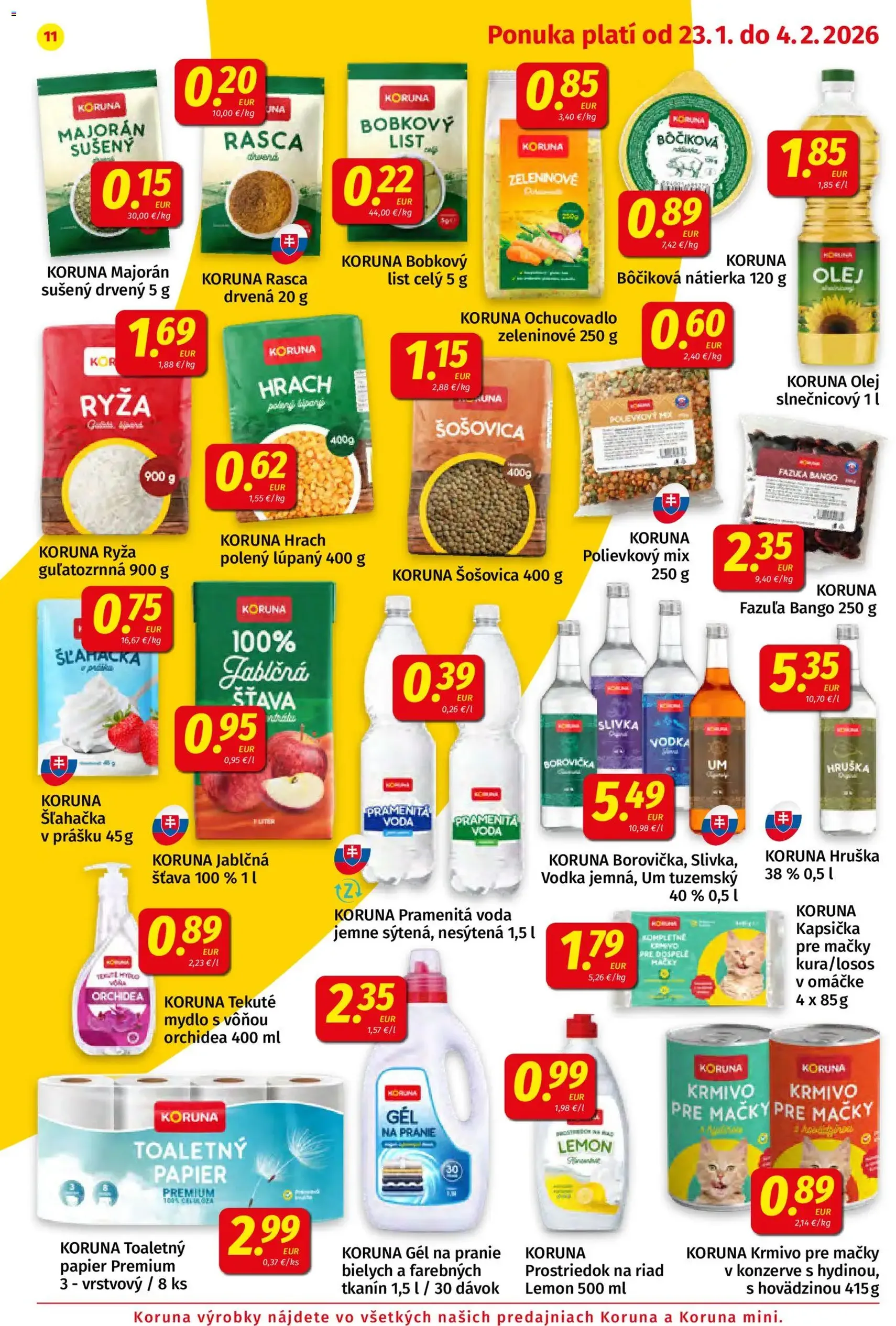 Koruna leták - platný leták od 23.01.2026 strana 11 z 24