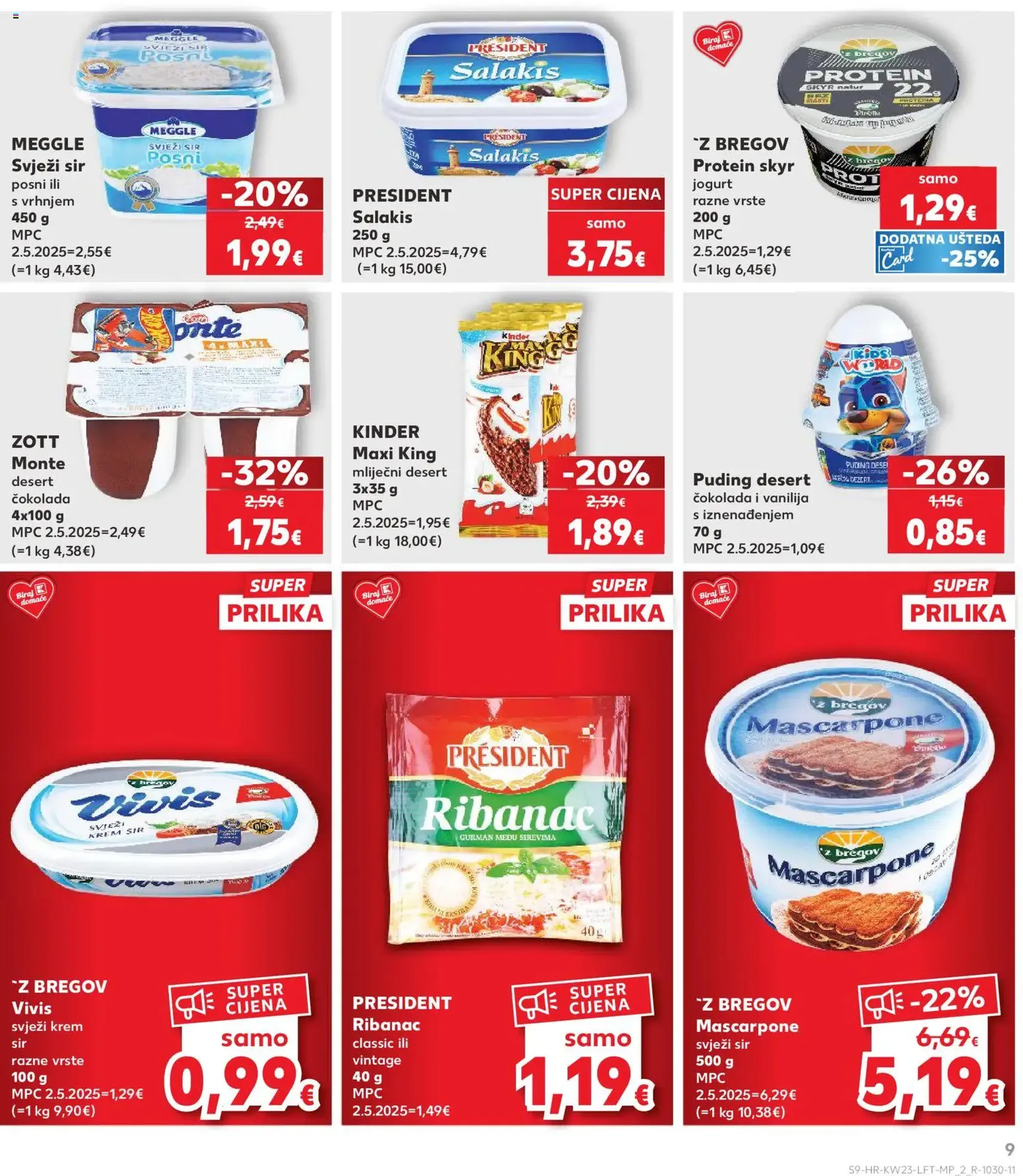 Kaufland HR akciós újság - 2026.06.03. érvényes szórólap 9 oldal 32 oldalból