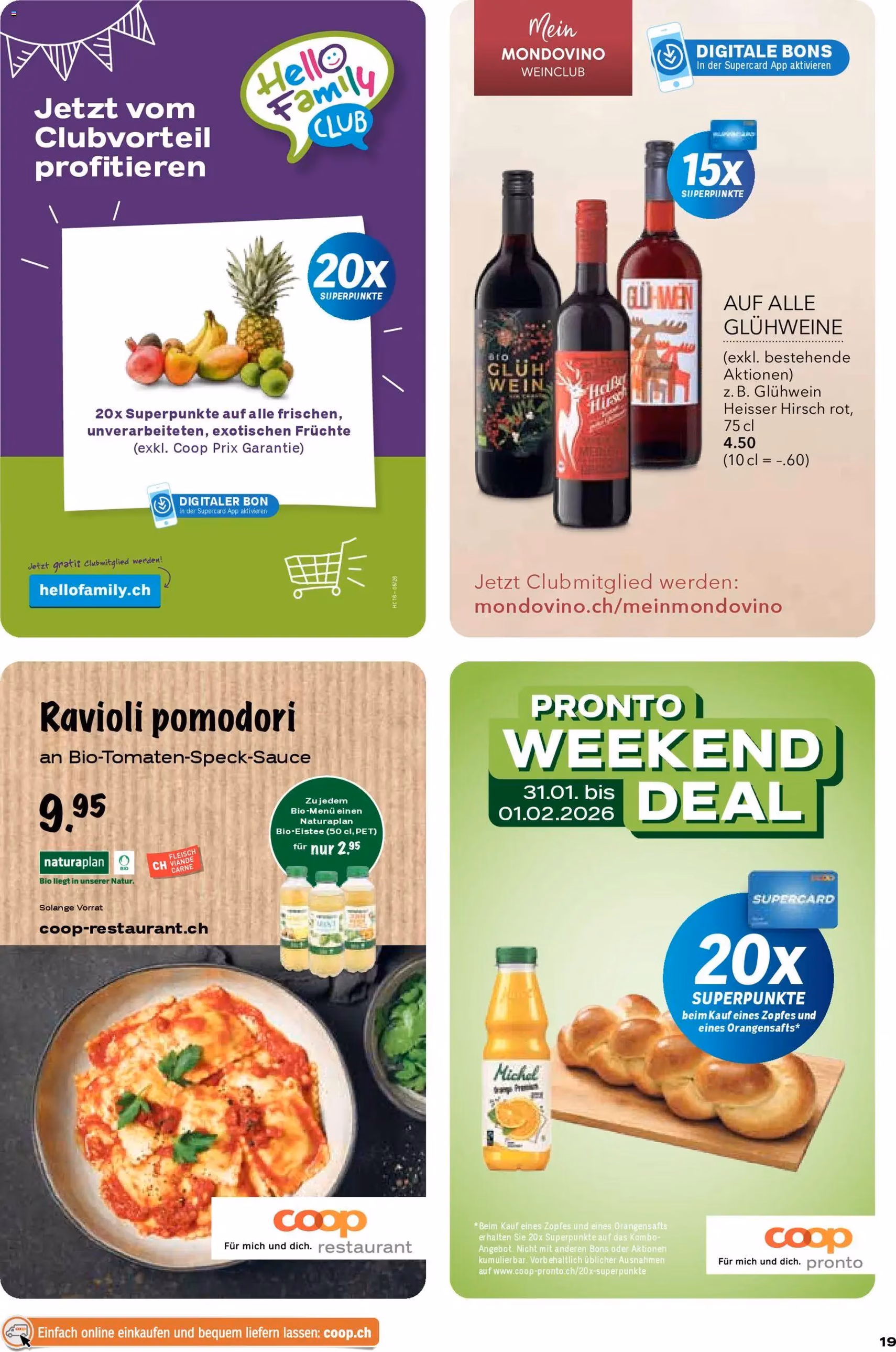 Coop Aktionen - Gültiger Prospekt ab 29.01.2026, Seite 19 von insgesamt 24