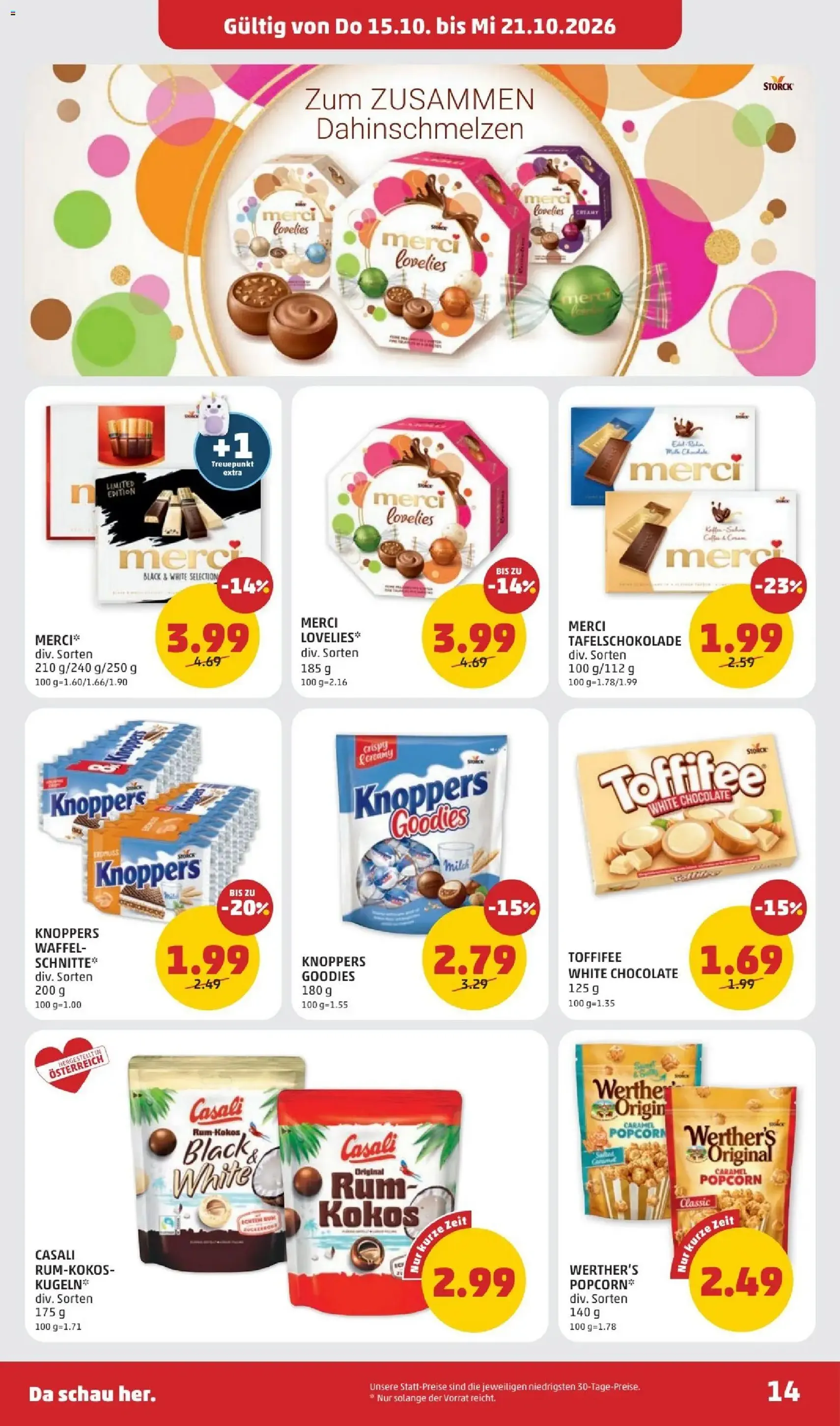 Penny Markt Flugblatt - Gültiger Prospekt ab 15.10.2026, Seite 16 von insgesamt 34