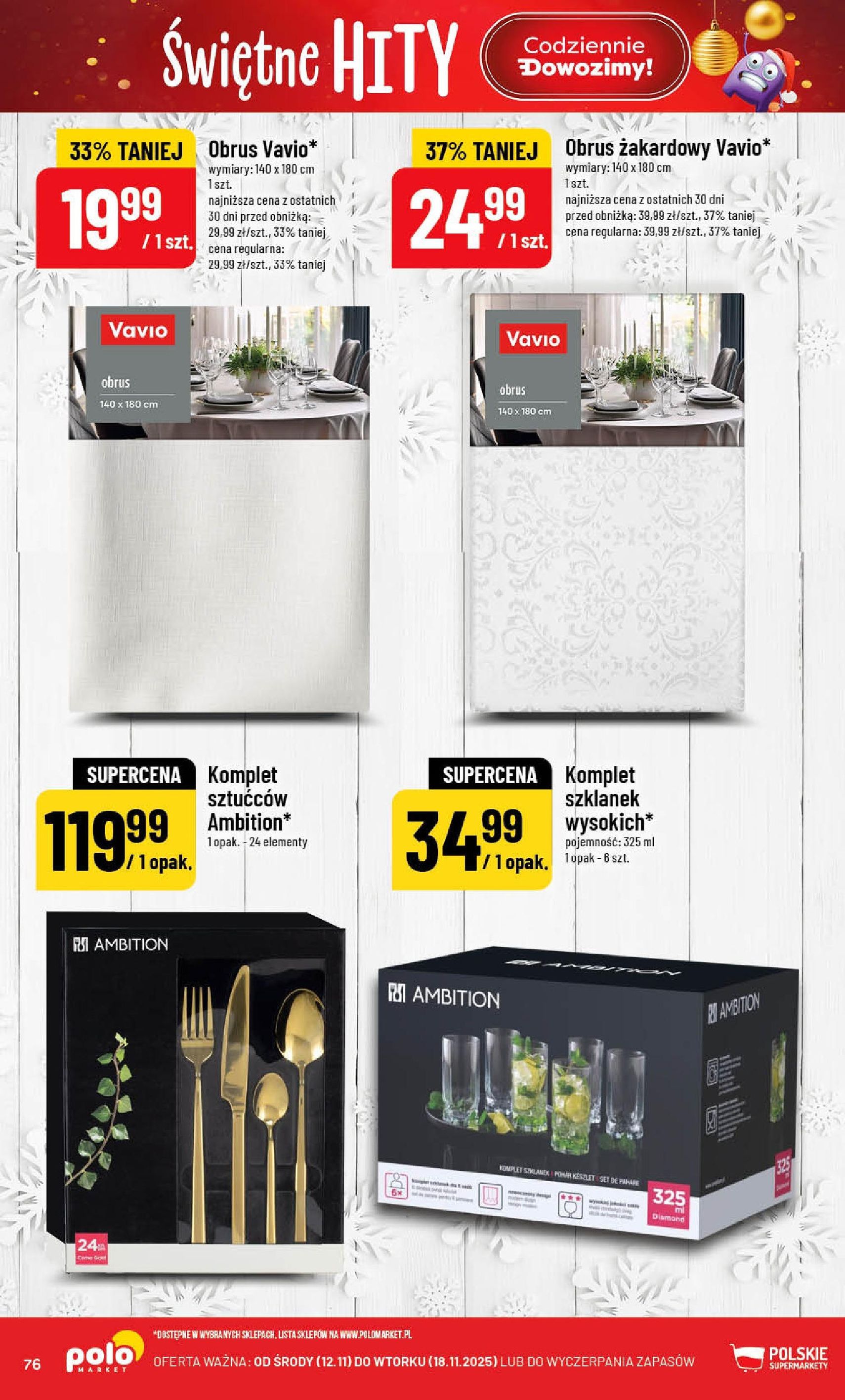 POLOmarket Gazetka - ważny gazetka od 12.11.2025 strona 76 z 84