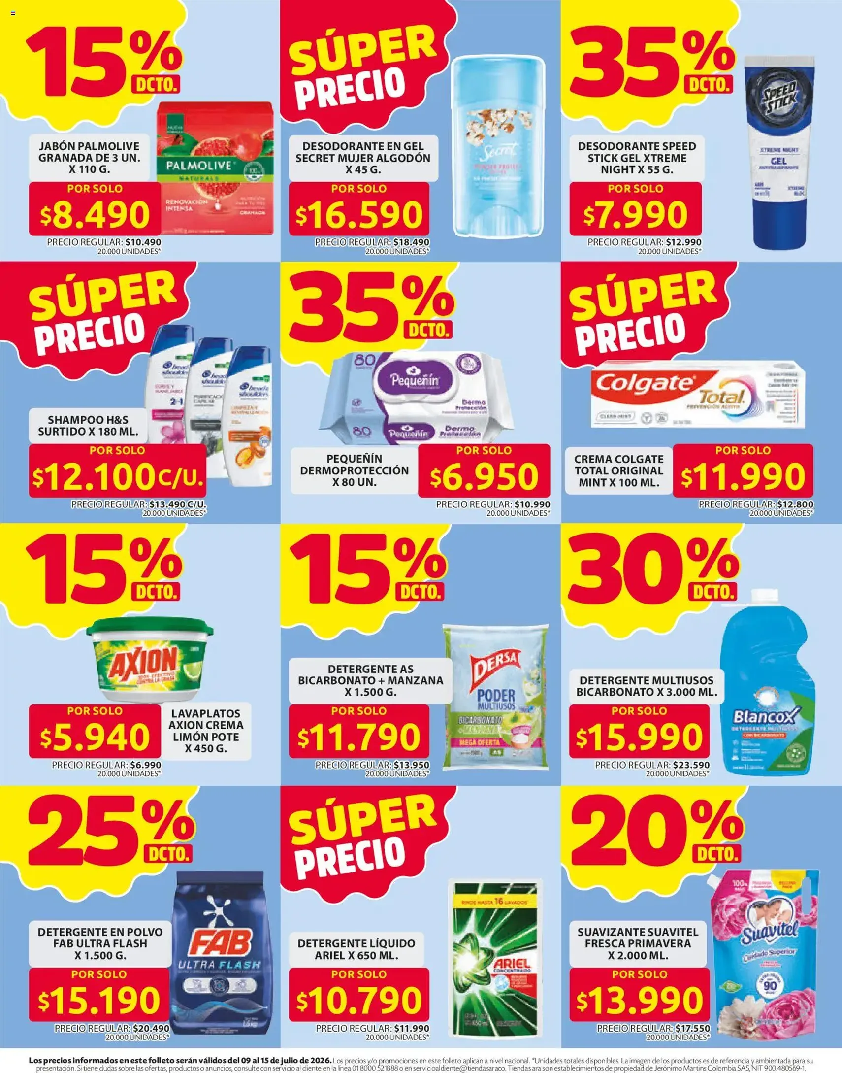 Ara catálogo Ahorra con precios bajos y ofertas - folleto válido desde 09/07/2026 página 13 de 16