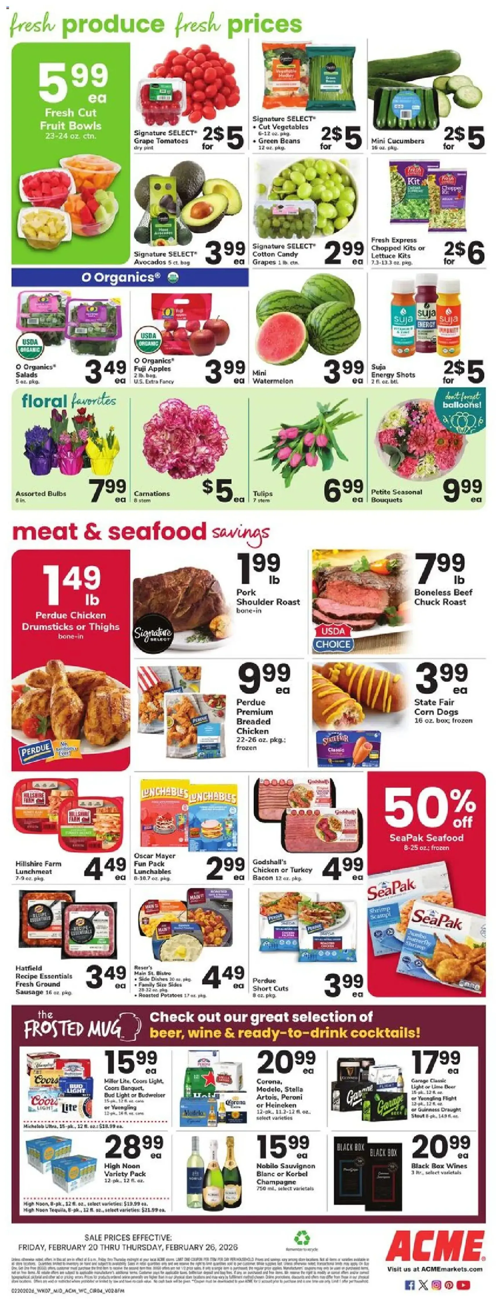 Acme Weekly Ad - valid flyer from 02/20/2026, page 3 of 4