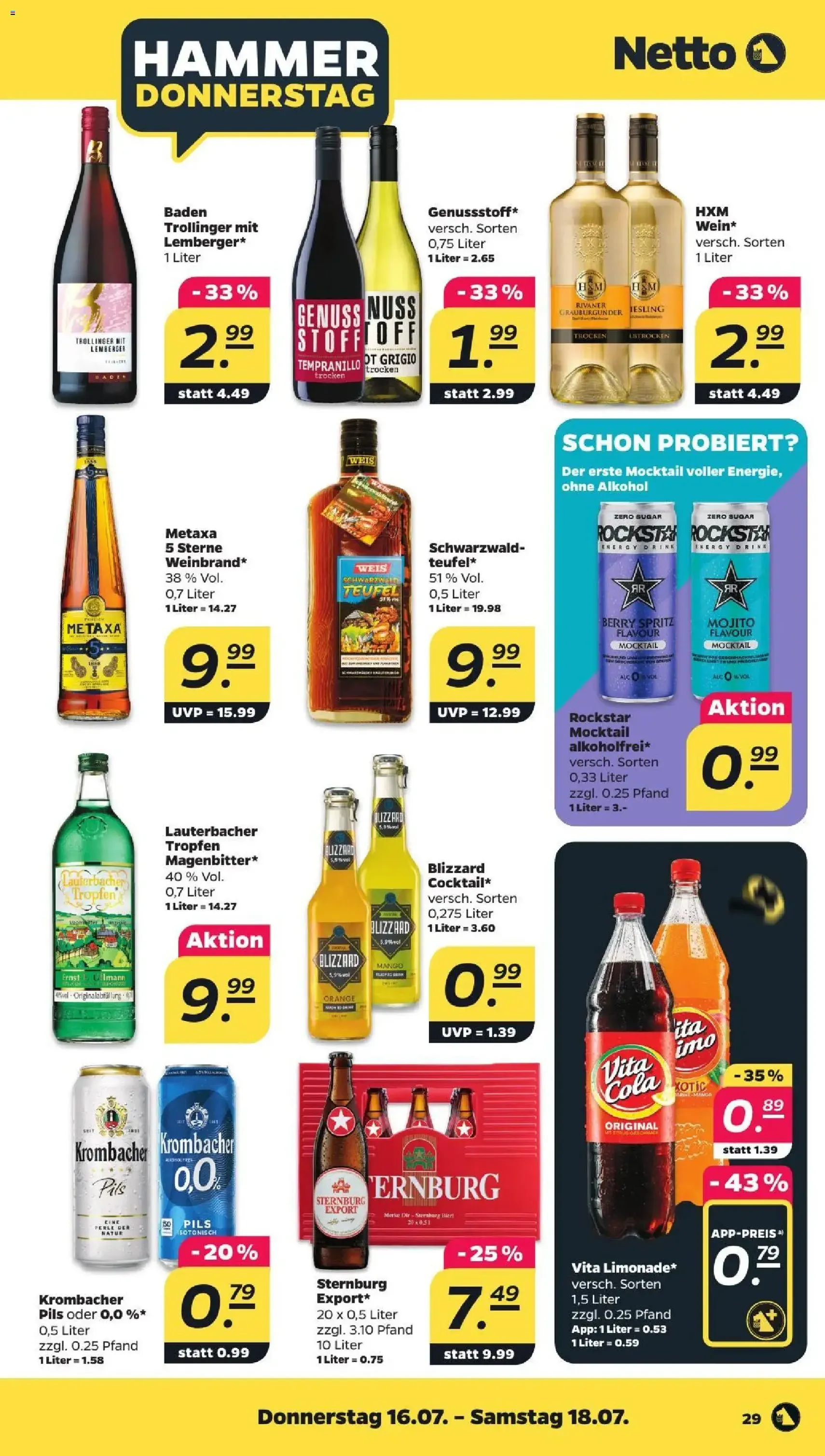 Netto Prospekt - Gültiger Prospekt ab 13.07.2026, Seite 33 von insgesamt 36