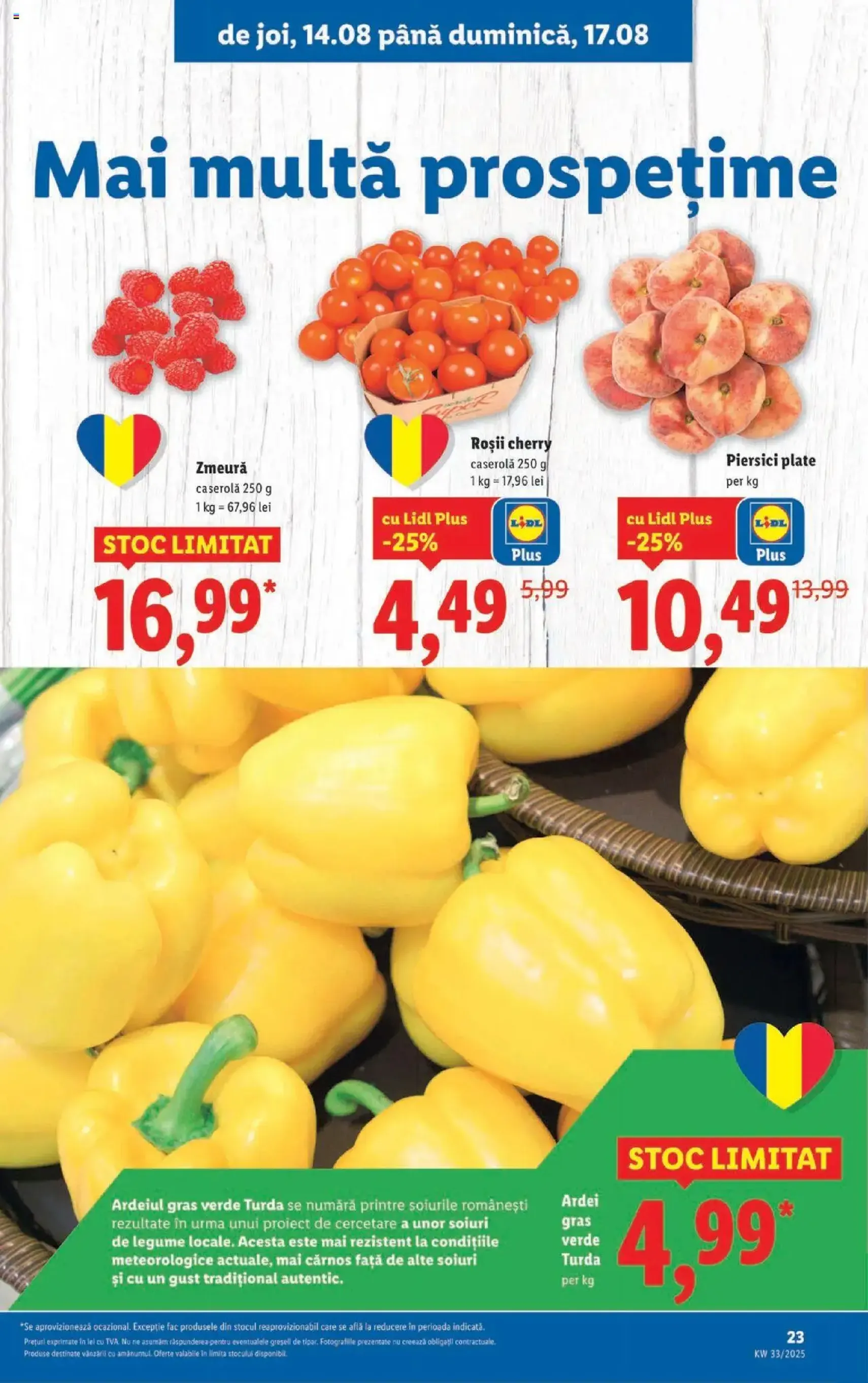 Catalog Lidl - cataloage valabile începând cu 11.08.2025 pagina 23 din 38 Catalog Lidl - cataloage valabile începând cu 11.08.2025 pagina 23 din 38