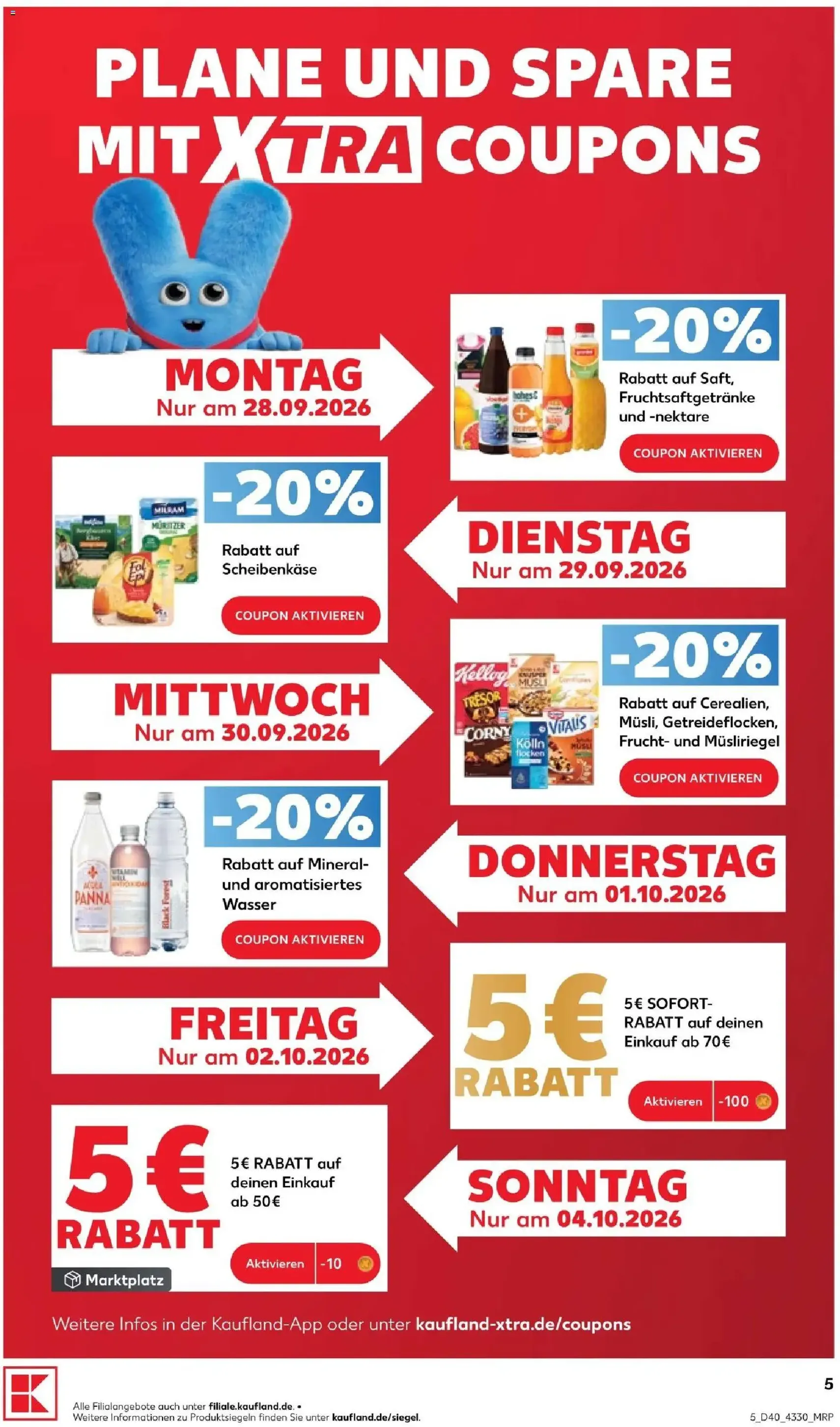 Kaufland Prospekt - Gültiger Prospekt ab 01.10.2026, Seite 9 von insgesamt 70