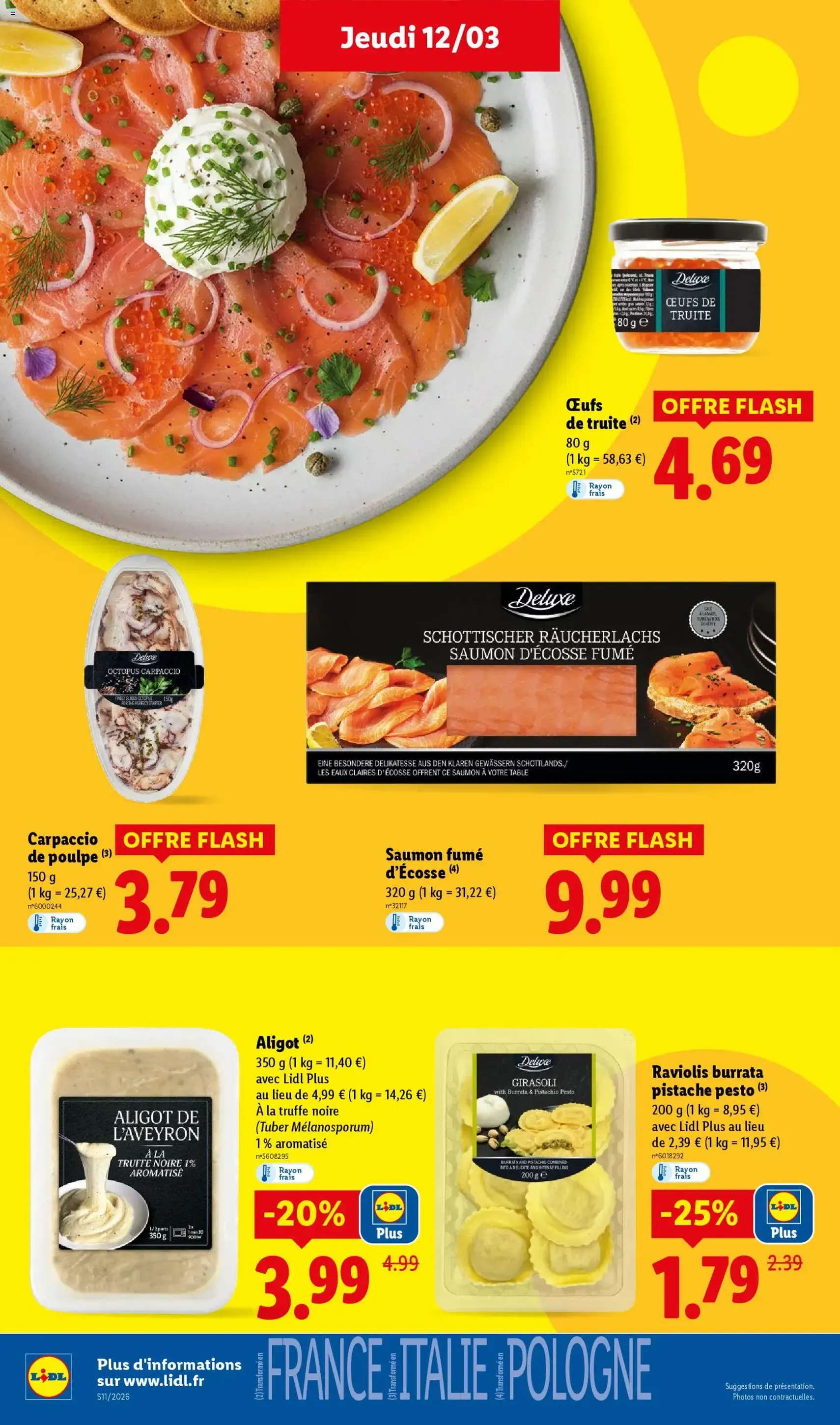 LIDL catalogue semaine 11 - brochure valable à partir du 12/03/2026, page 16 sur 71