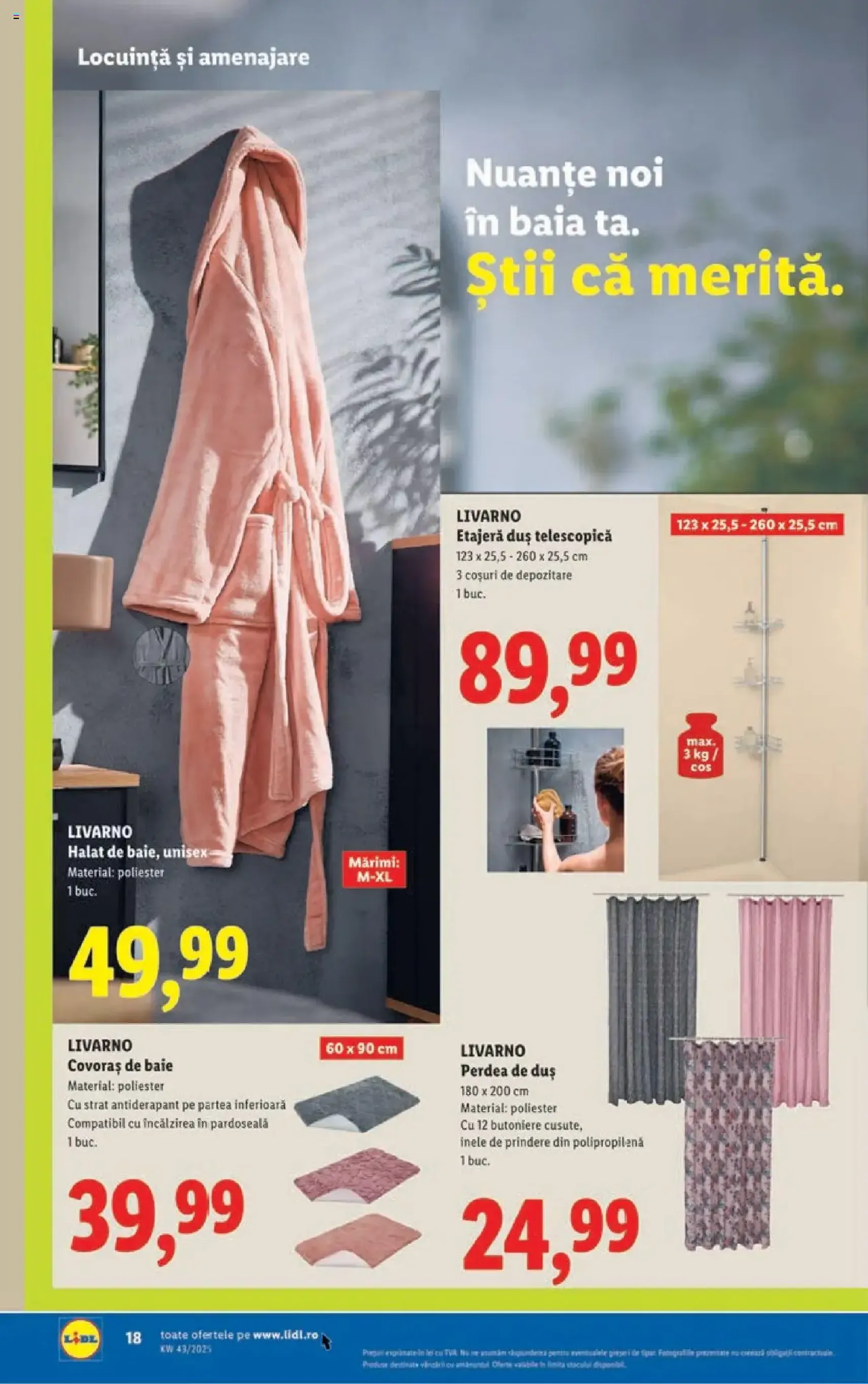 Catalog Lidl - cataloage valabile începând cu 20.10.2025 pagina 18 din 40 Catalog Lidl - cataloage valabile începând cu 20.10.2025 pagina 18 din 40