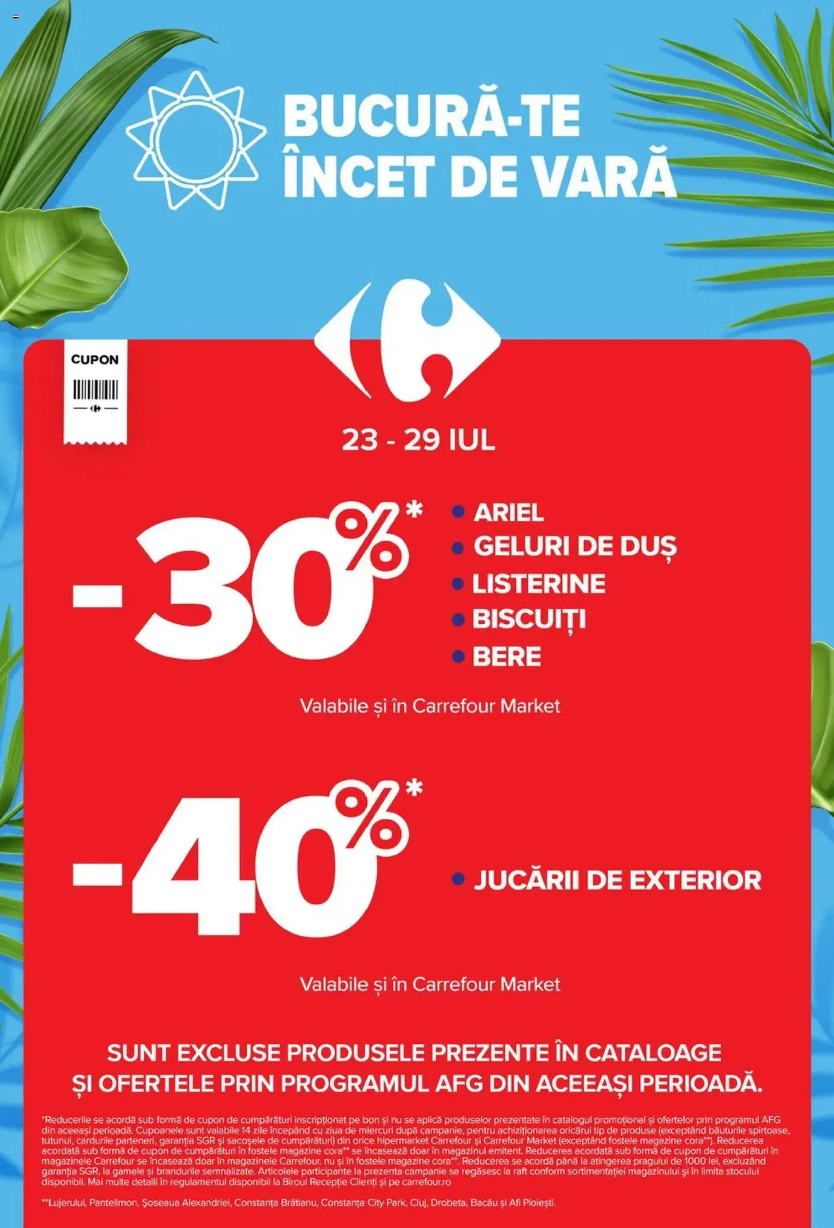 Catalog Carrefour - cataloage valabile începând cu 23.07.2025 pagina 2 din 54 Catalog Carrefour - cataloage valabile începând cu 23.07.2025 pagina 2 din 54