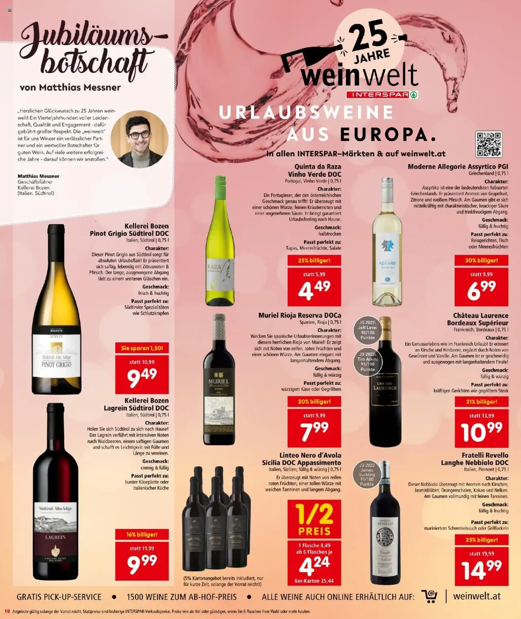 Interspar Flugblatt - Gültiger Prospekt ab 14.08.2025, Seite 10 von insgesamt 20 Interspar Flugblatt - Gültiger Prospekt ab 14.08.2025, Seite 10 von insgesamt 20