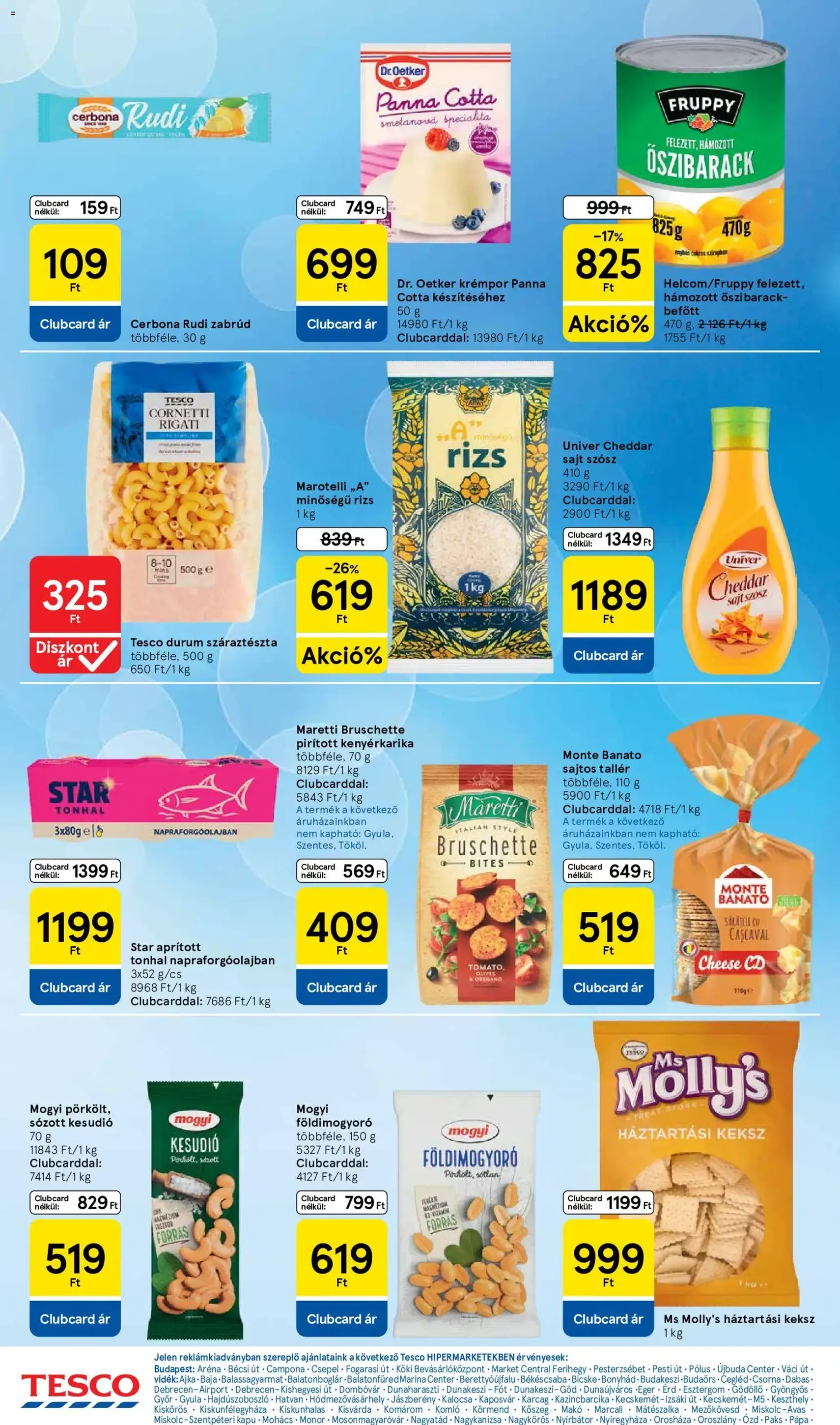 Tesco aktuális akciós újság - 2026.07.23. érvényes szórólap 20 oldal 30 oldalból