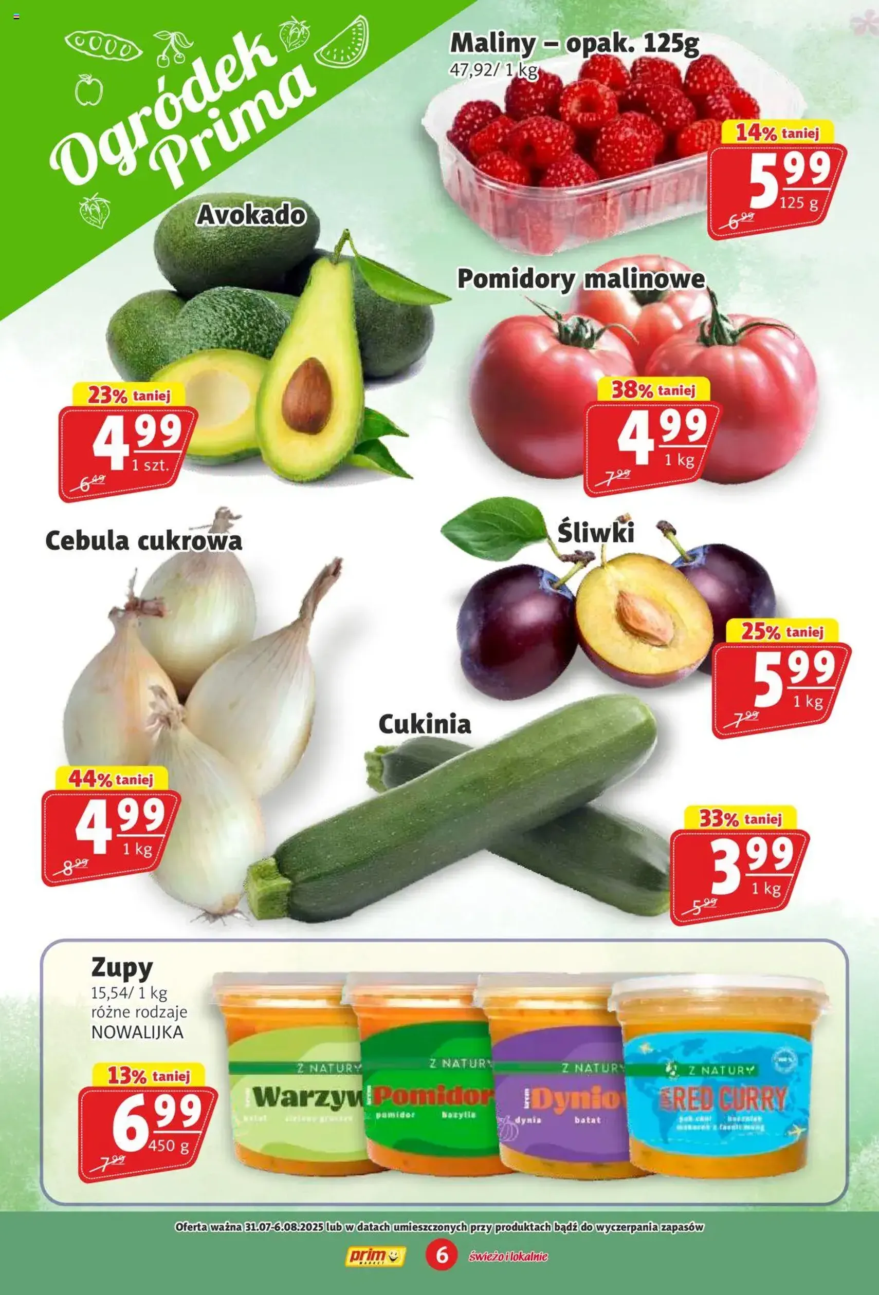 Prim Market Gazetka - ważny gazetka od 31.07.2025 strona 6 z 16 Prim Market Gazetka - ważny gazetka od 31.07.2025 strona 6 z 16