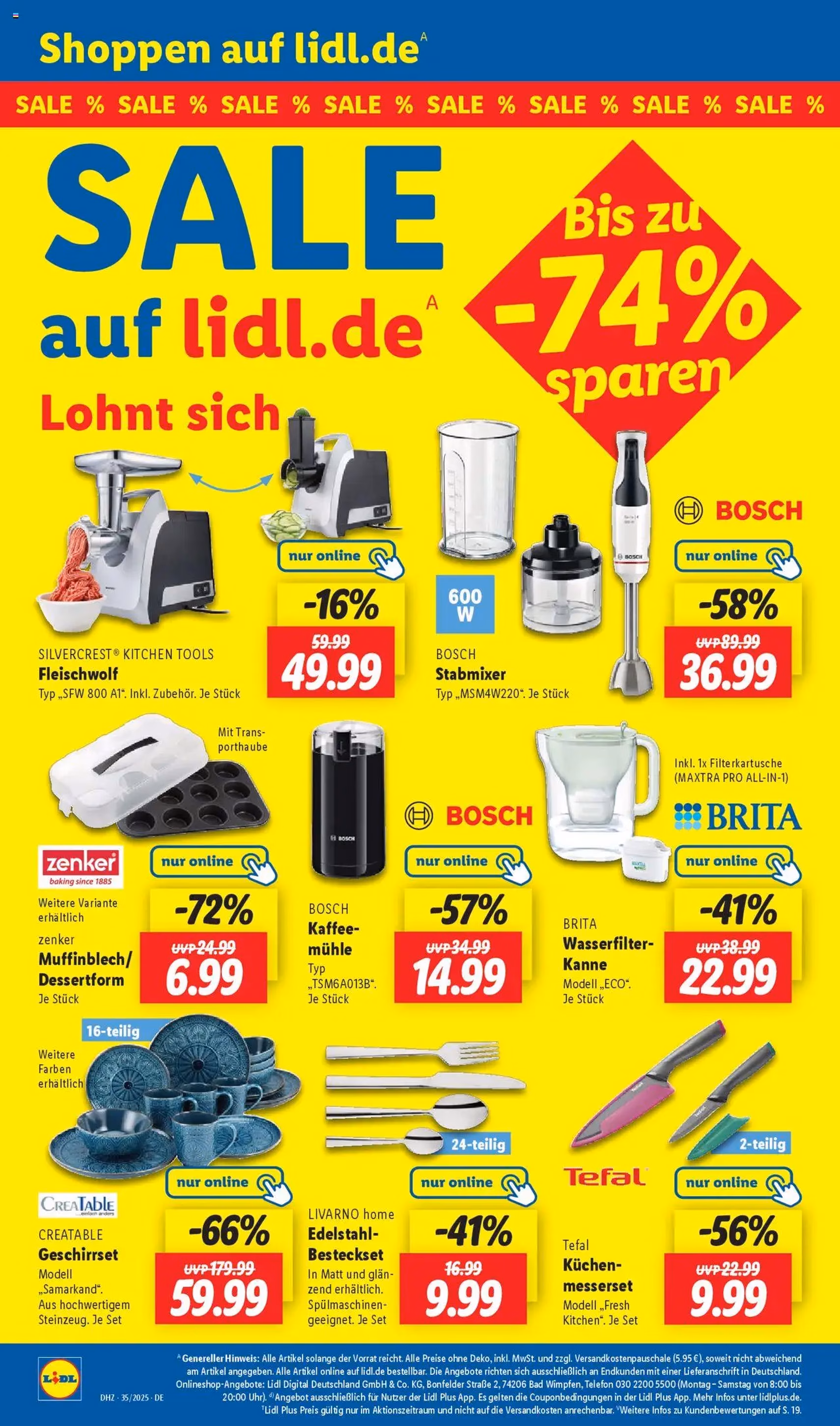 Lidl Prospekt - Gültiger Prospekt ab 25.08.2025, Seite 6 von insgesamt 68 Lidl Prospekt - Gültiger Prospekt ab 25.08.2025, Seite 6 von insgesamt 68